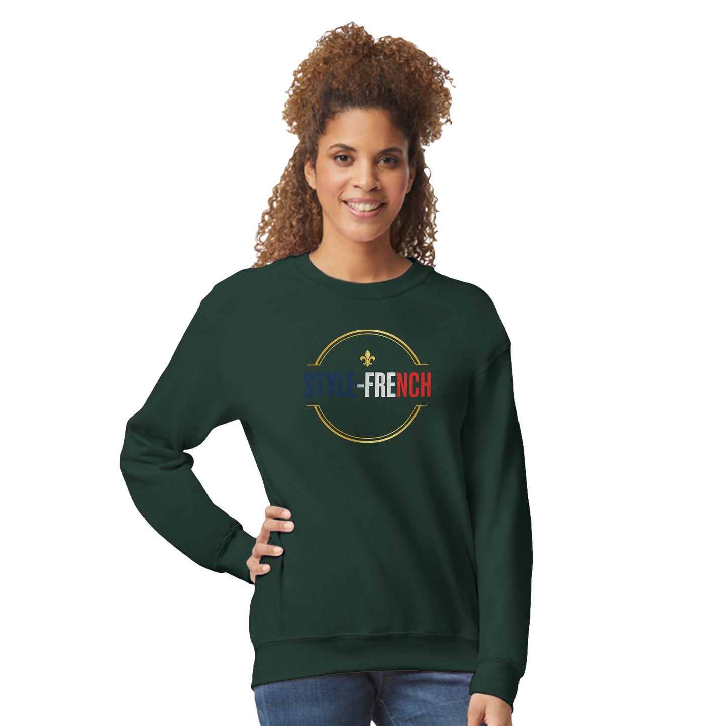 Sweat-shirt Unisexe Bordeaux Ville de France – Classique et Confortable