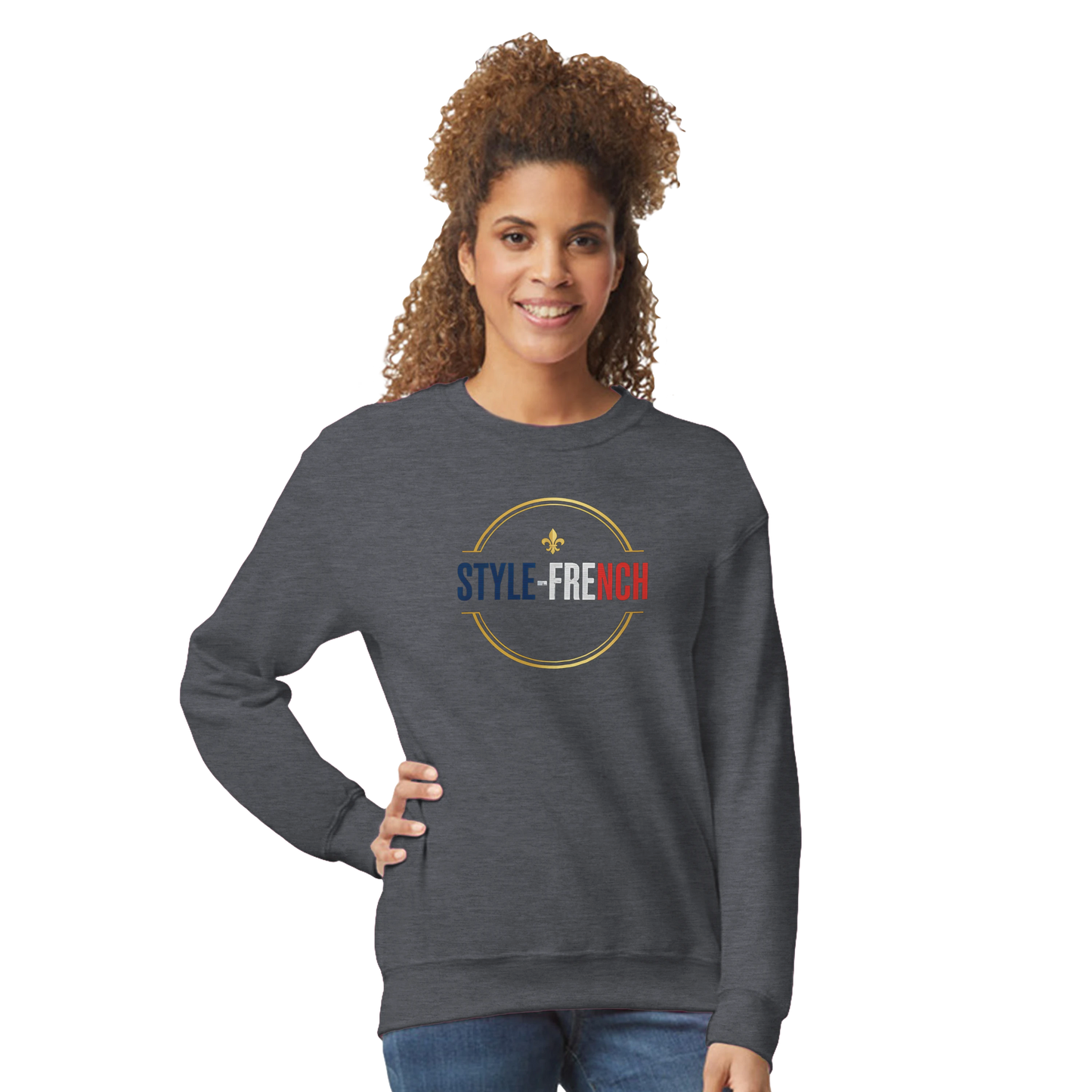 Sweat-shirt Unisexe Haut de France - Confort Premium et Design Classique