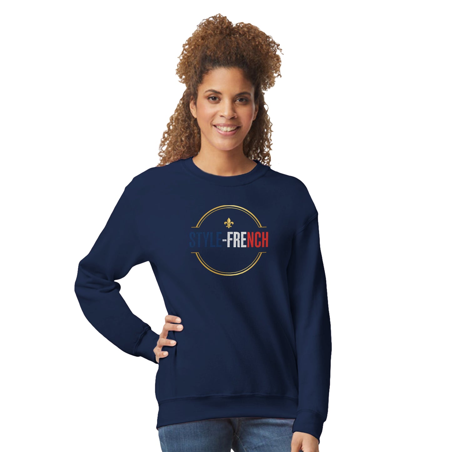 Sweat-shirt Unisexe Bordeaux Ville de France – Classique et Confortable
