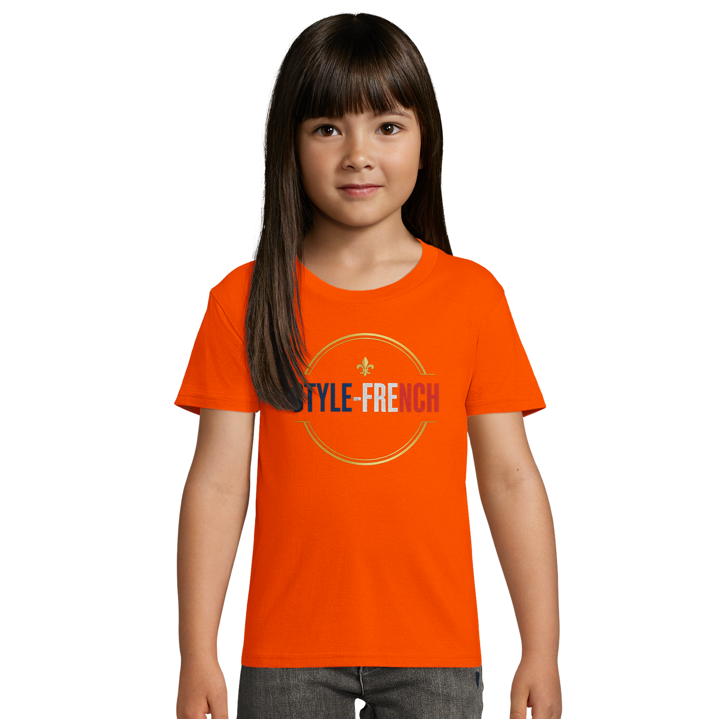 T-Shirt fille 'Petite Chef Grand Talent' – 100% Coton Bio