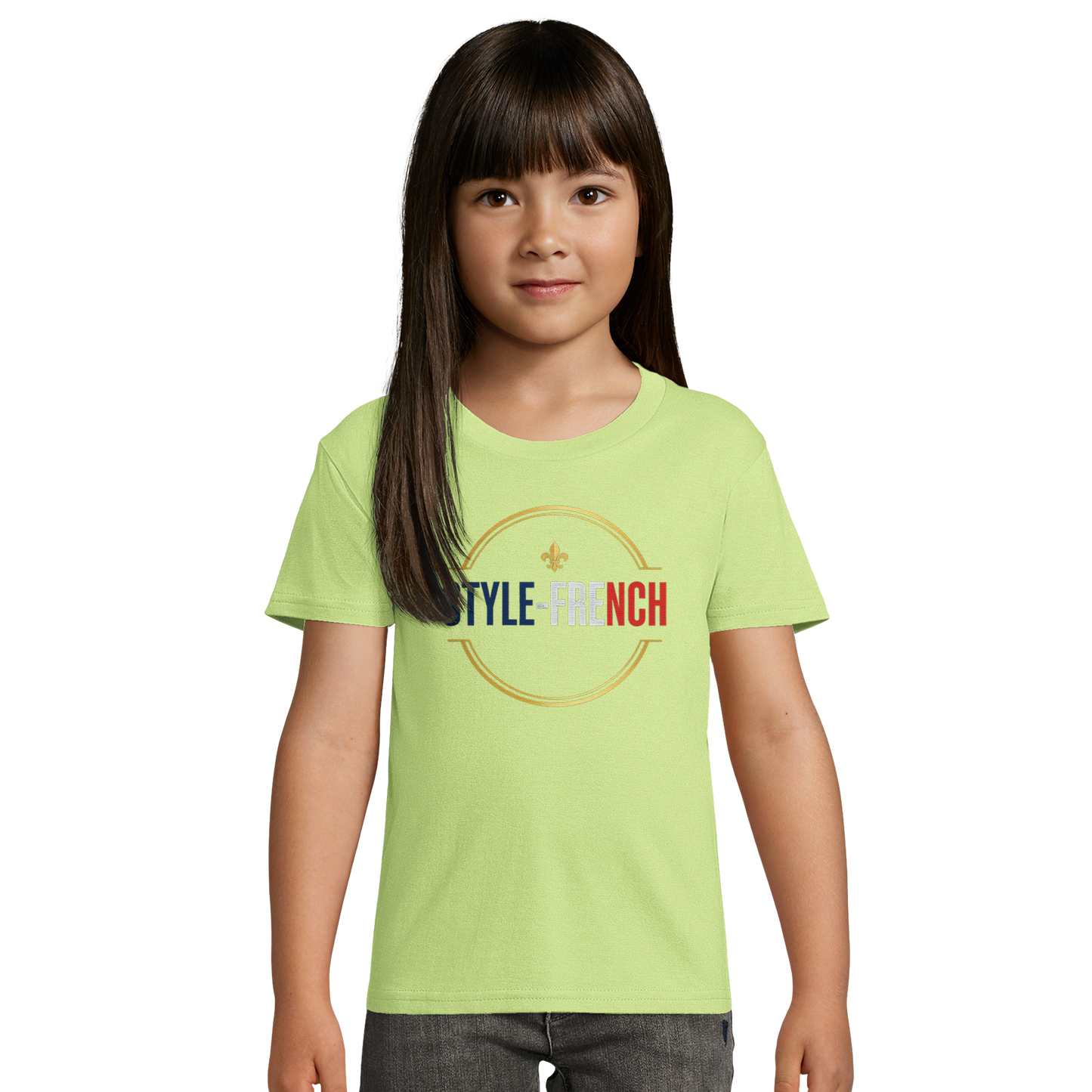 T-Shirt fille 'Petite Chef Grand Talent' – 100% Coton Bio