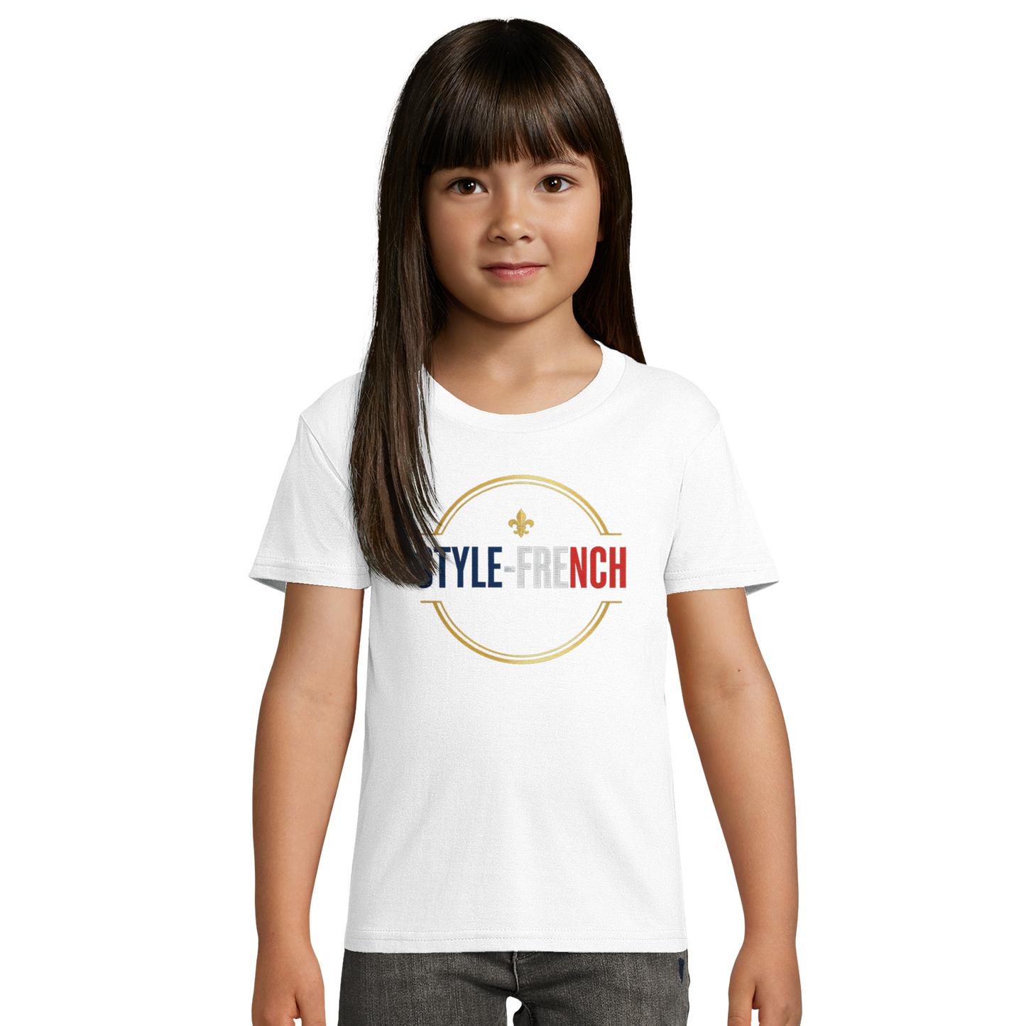 T-Shirt fille 'Petite Chef Grand Talent' – 100% Coton Bio