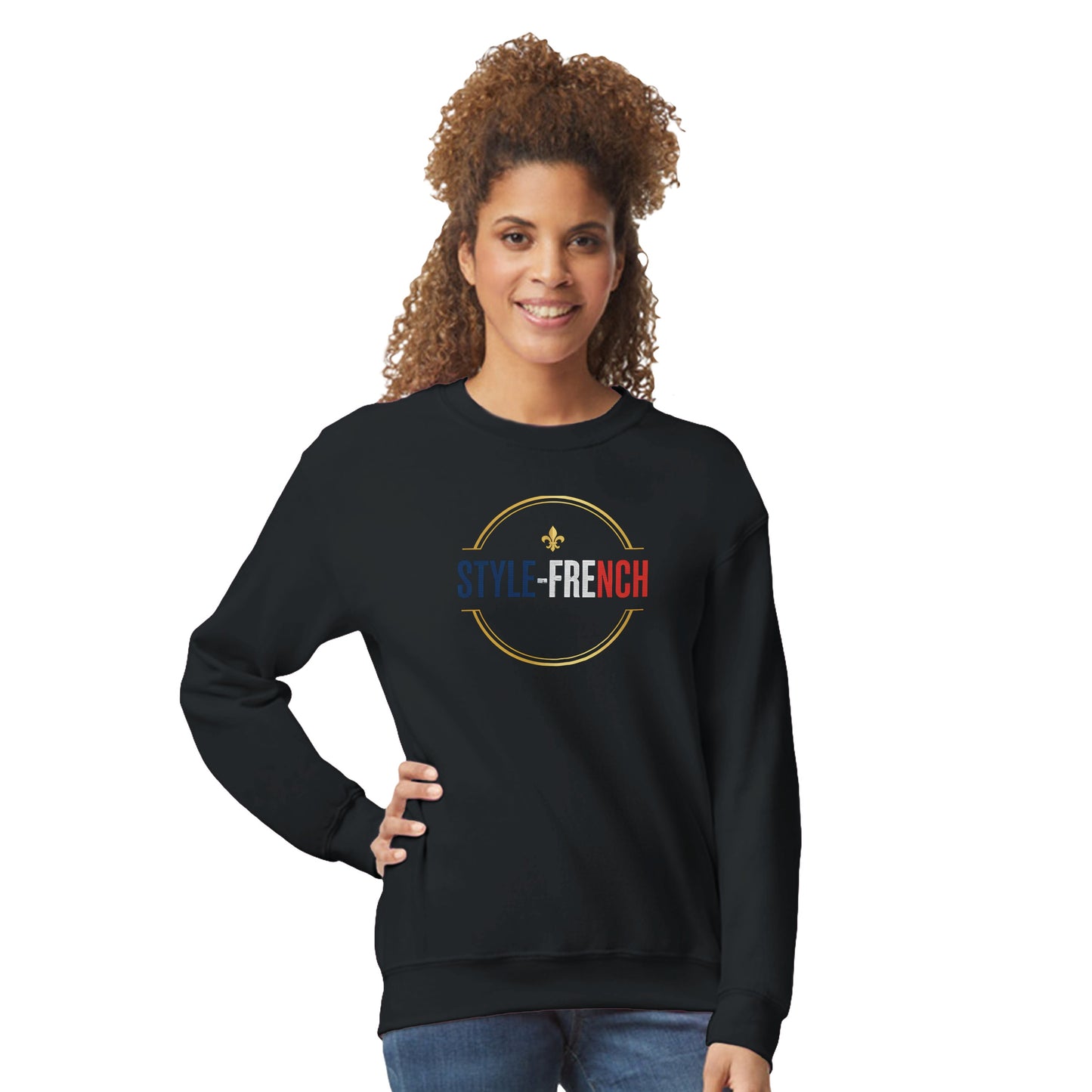 Sweat-shirt Unisexe Bordeaux Ville de France – Classique et Confortable