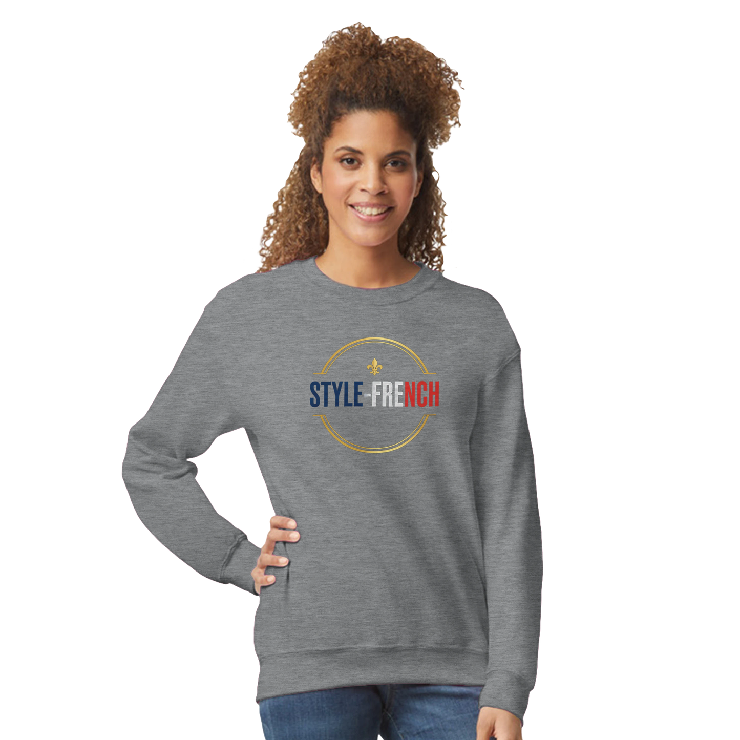 Sweat-shirt Unisexe Haut de France - Confort Premium et Design Classique