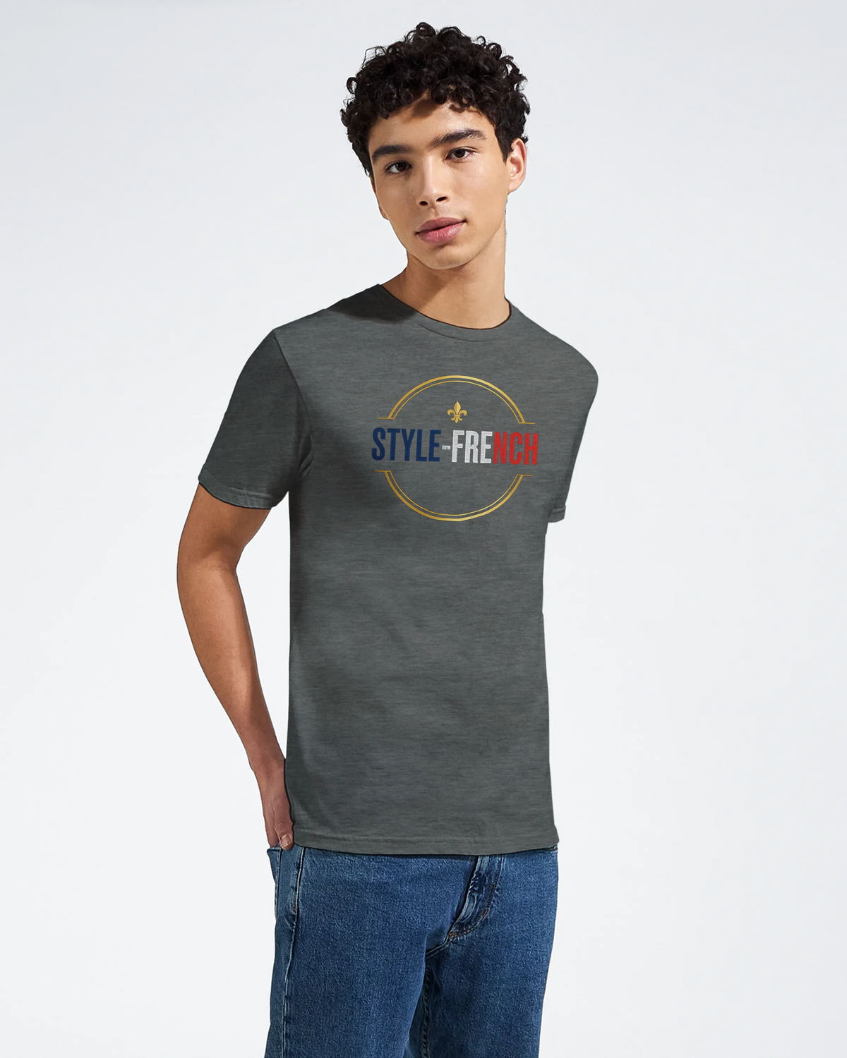 T-Shirt Unisexe Liberté Égalité Apéritif - T-Shirt Humoristique en Coton Premium