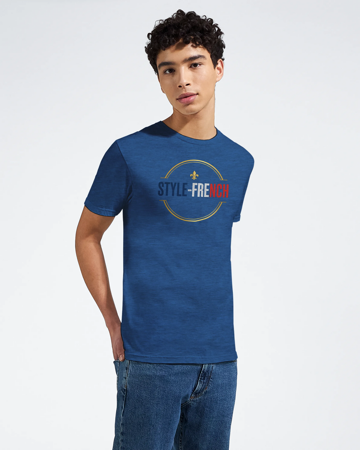 T-Shirt Unisexe Liberté Égalité Apéritif - T-Shirt Humoristique en Coton Premium