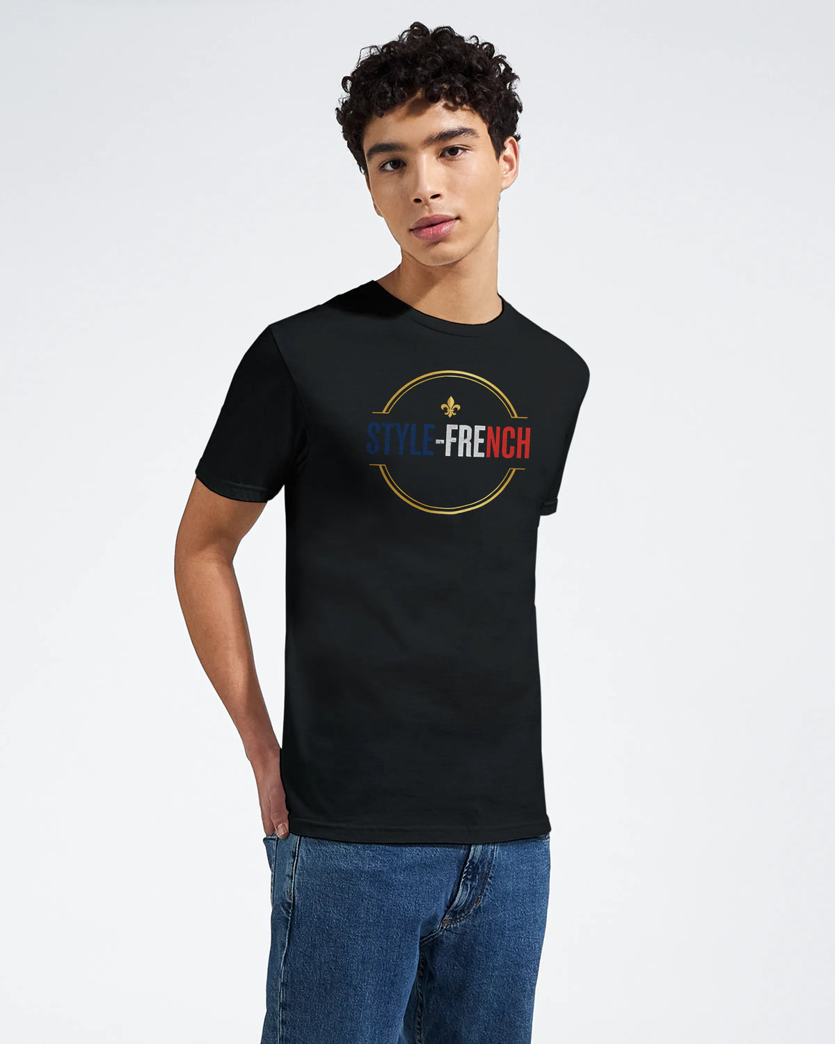 T-Shirt Unisexe Liberté Égalité Apéritif - T-Shirt Humoristique en Coton Premium