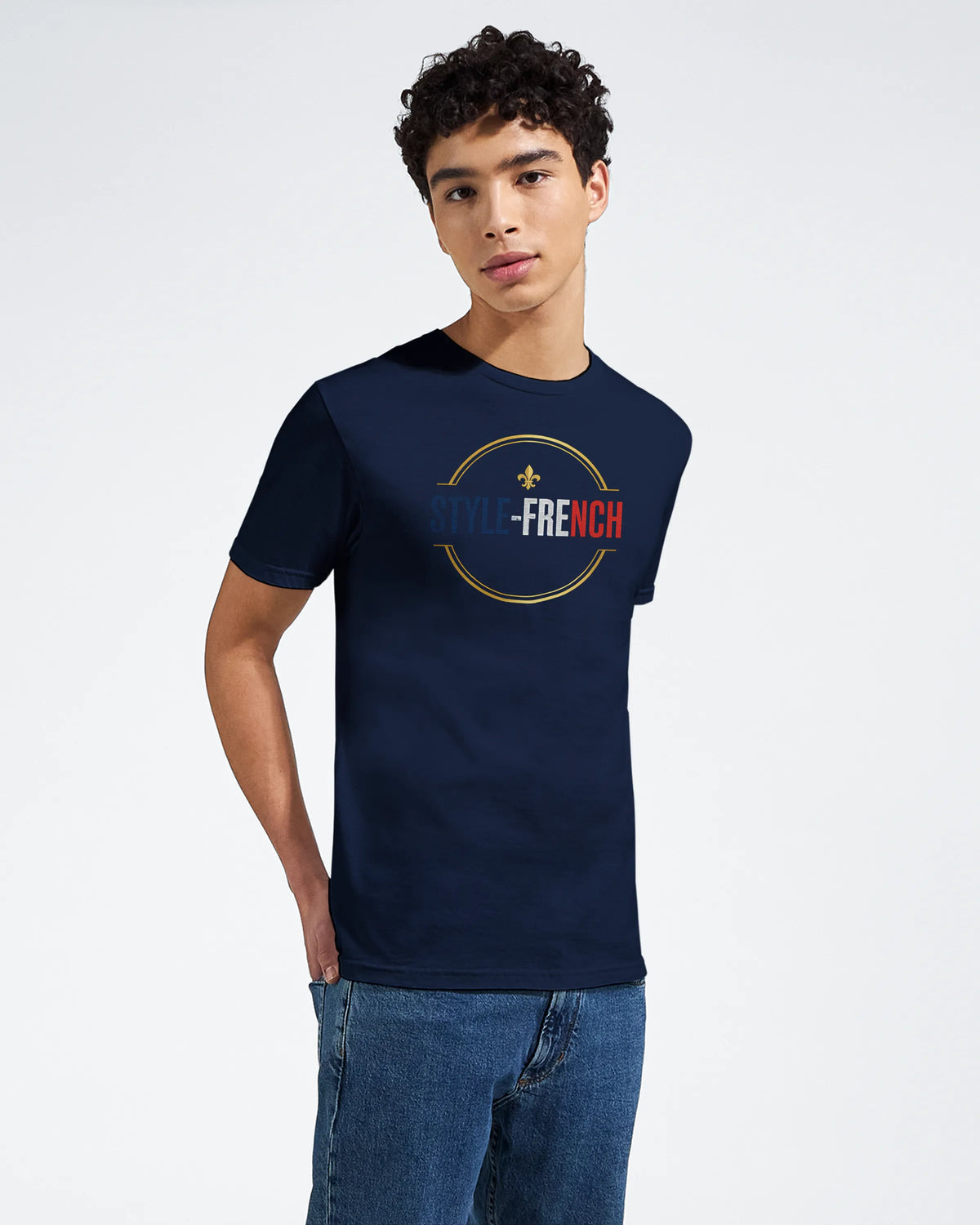 T-Shirt Unisexe Liberté Égalité Apéritif - T-Shirt Humoristique en Coton Premium