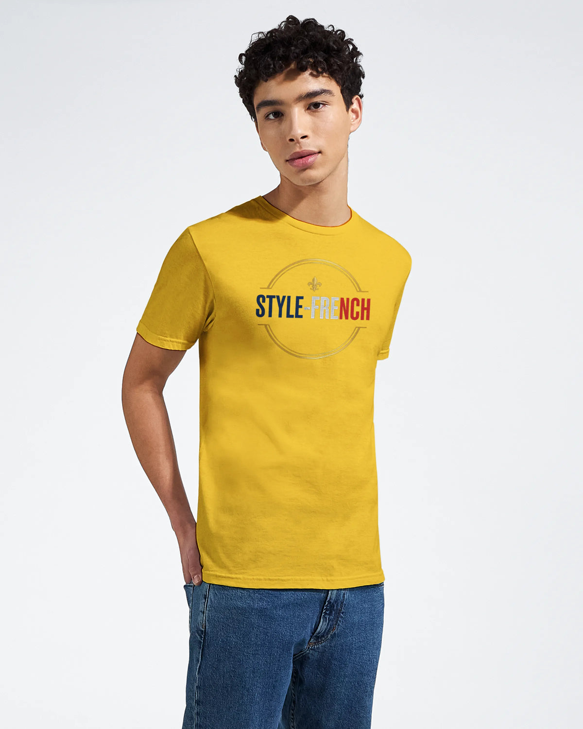 T-Shirt Unisexe Liberté Égalité Apéritif - T-Shirt Humoristique en Coton Premium