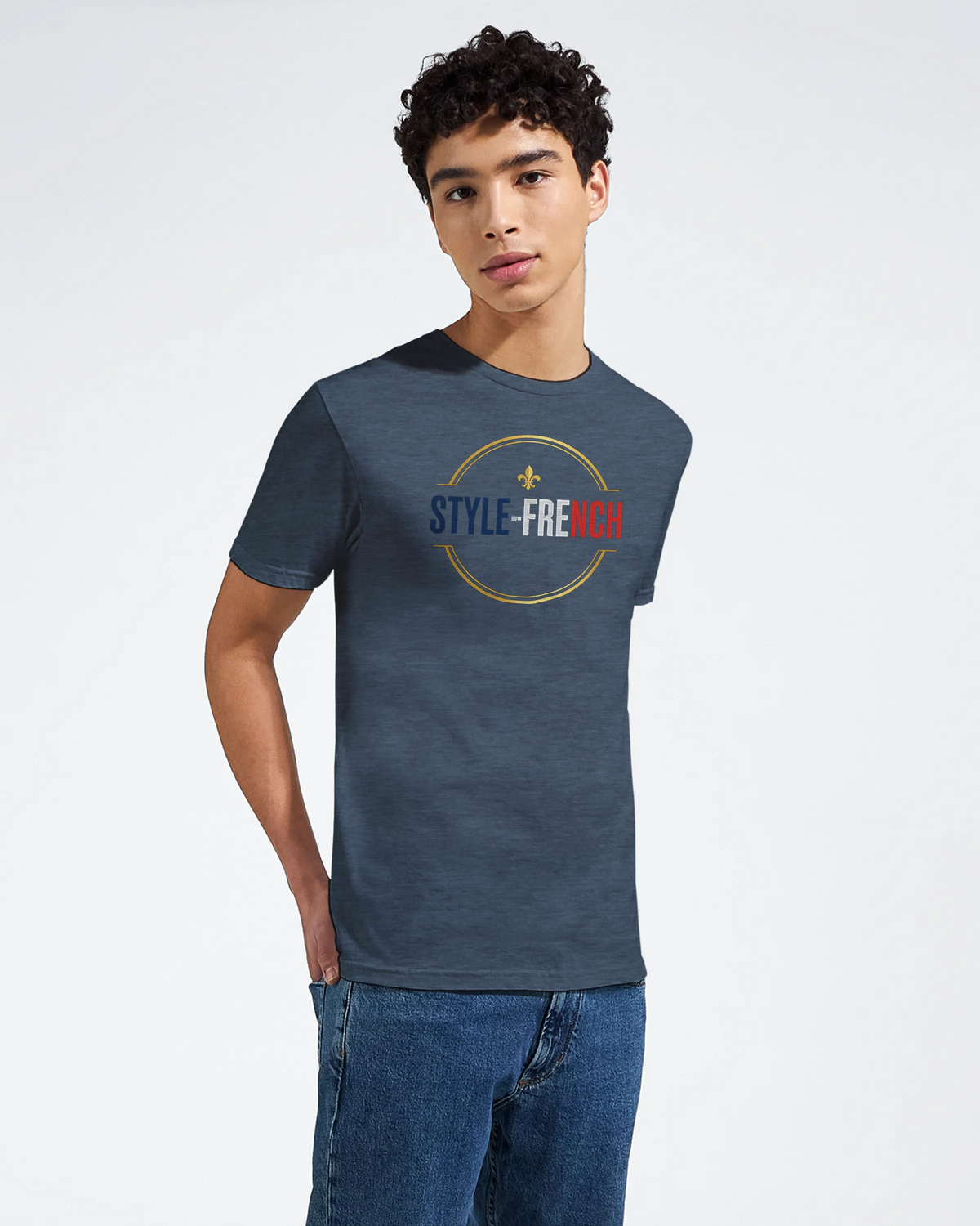 T-Shirt Unisexe Liberté Égalité Apéritif - T-Shirt Humoristique en Coton Premium