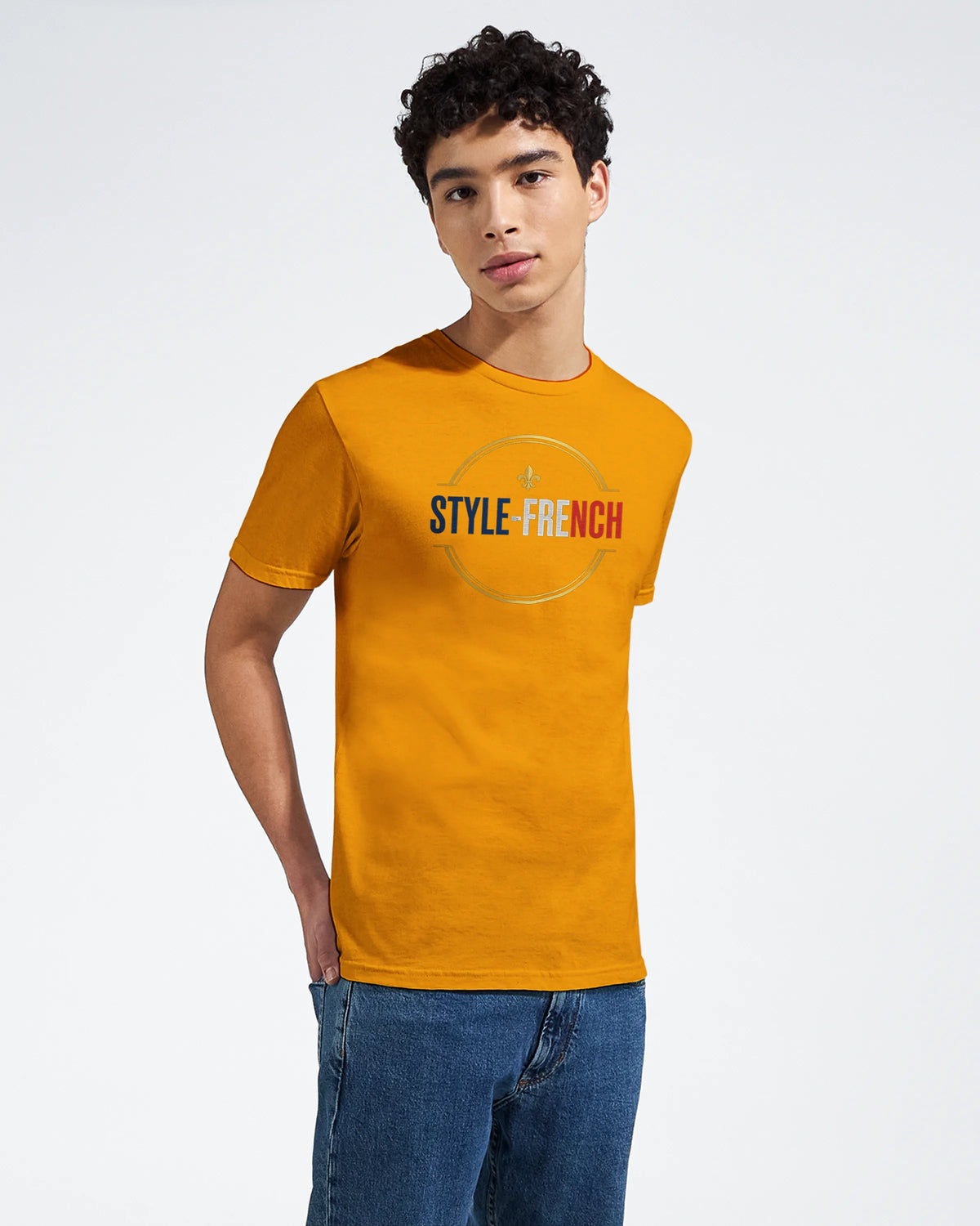 T-Shirt Unisexe Liberté Égalité Apéritif - T-Shirt Humoristique en Coton Premium