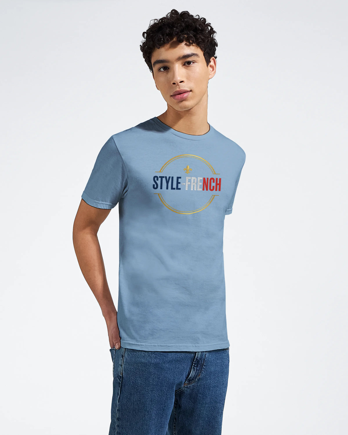 T-Shirt Unisexe Liberté Égalité Apéritif - T-Shirt Humoristique en Coton Premium