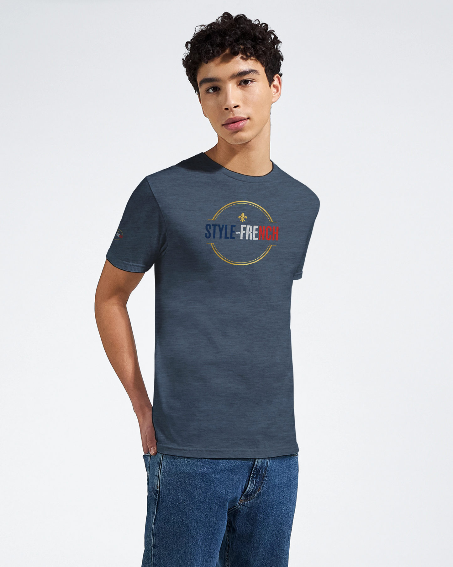 T-Shirt Homme France Fière - Premium Soft Cotton Graphic Tee
