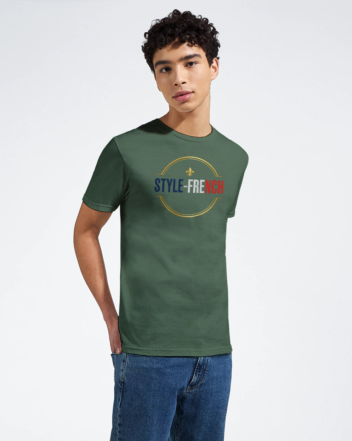 T-Shirt Unisexe Liberté Égalité Apéritif - T-Shirt Humoristique en Coton Premium