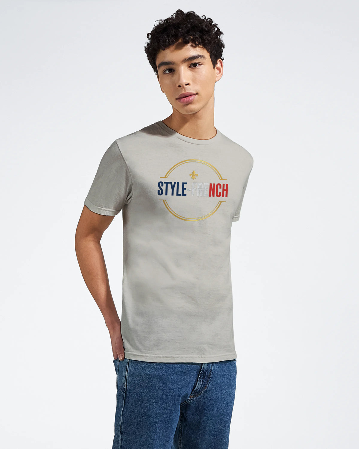 T-Shirt Unisexe Liberté Égalité Apéritif - T-Shirt Humoristique en Coton Premium