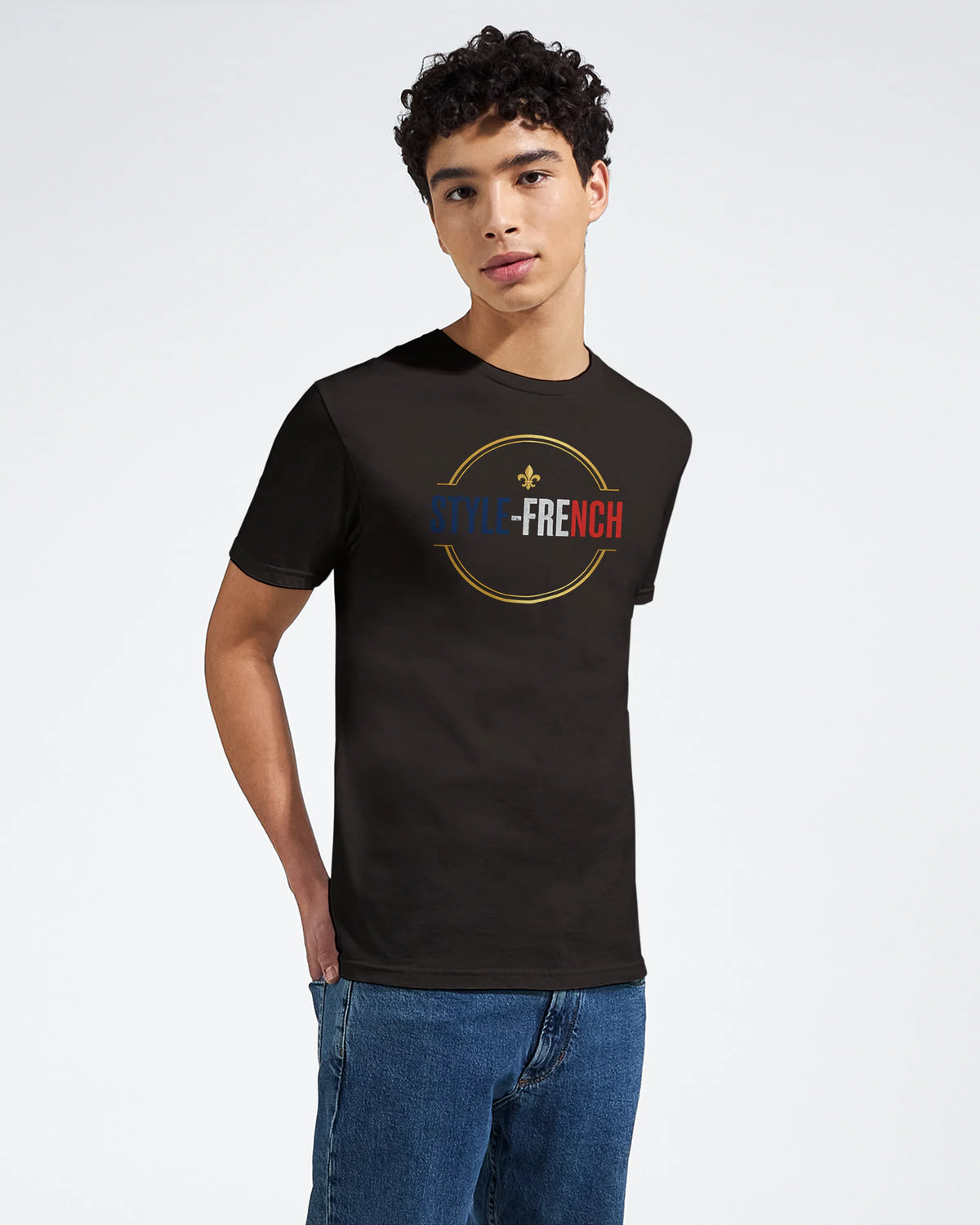 T-Shirt Unisexe Liberté Égalité Apéritif - T-Shirt Humoristique en Coton Premium