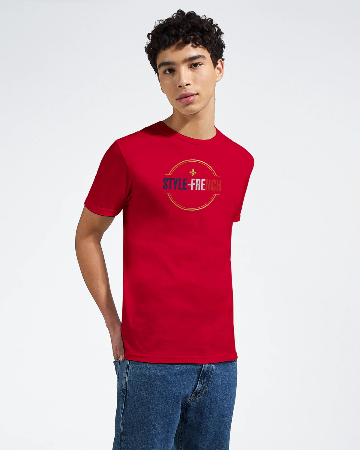 T-Shirt Homme - Champion du Monde de la Flemme - Confort Premium