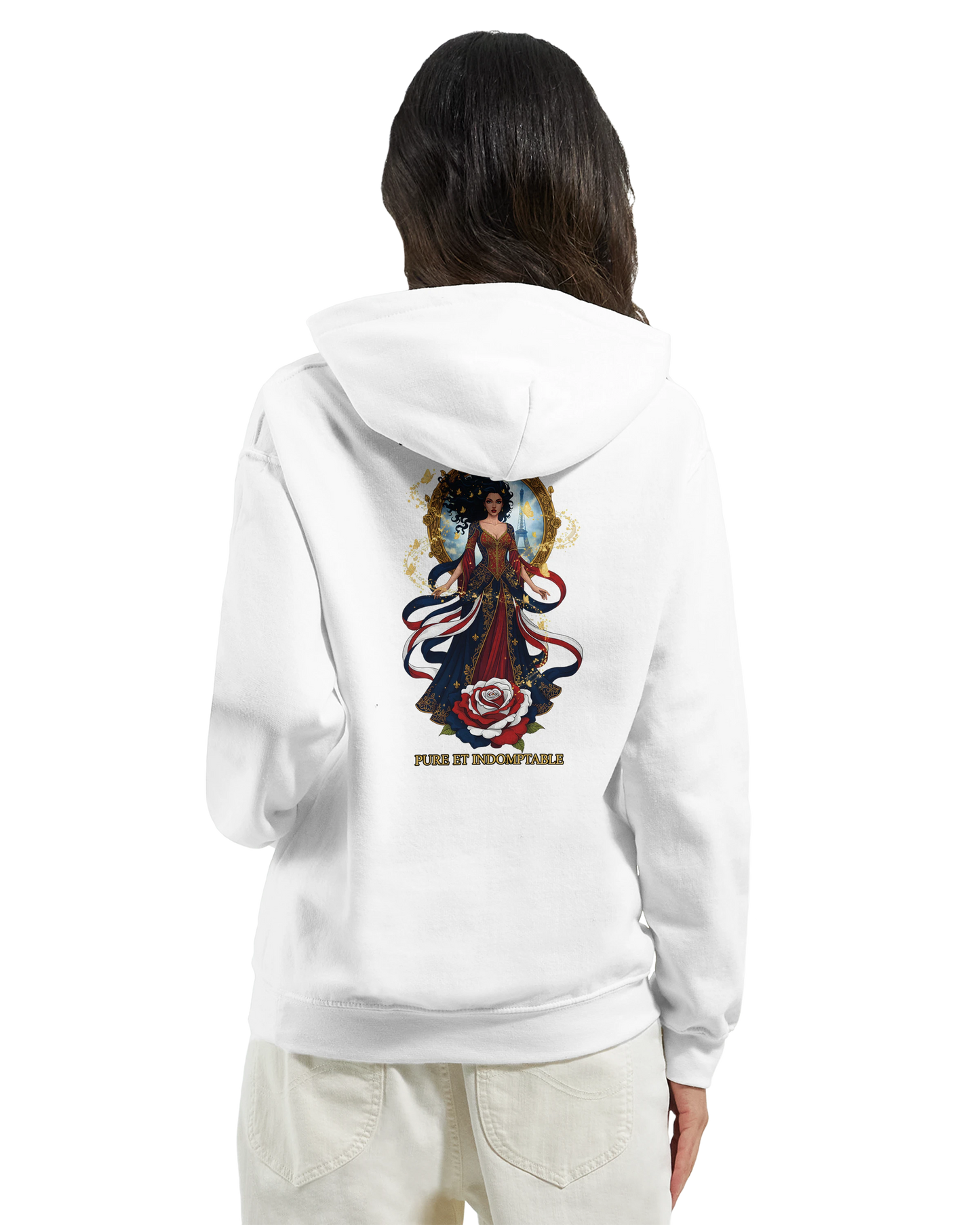 Sweat à capuche femme L'âme de France - Confort premium et style élégant