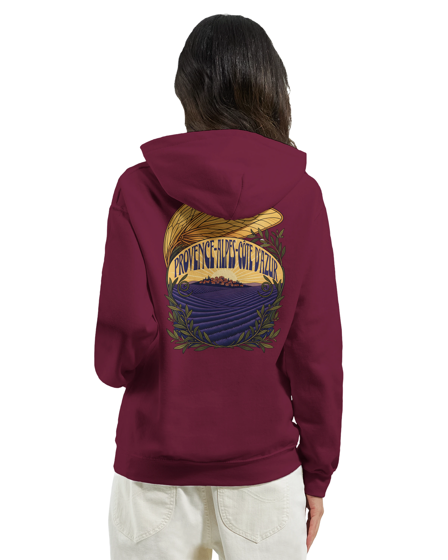 Sweat à capuche unisexe Provence-Alpes-Côte d'Azur – Confort premium