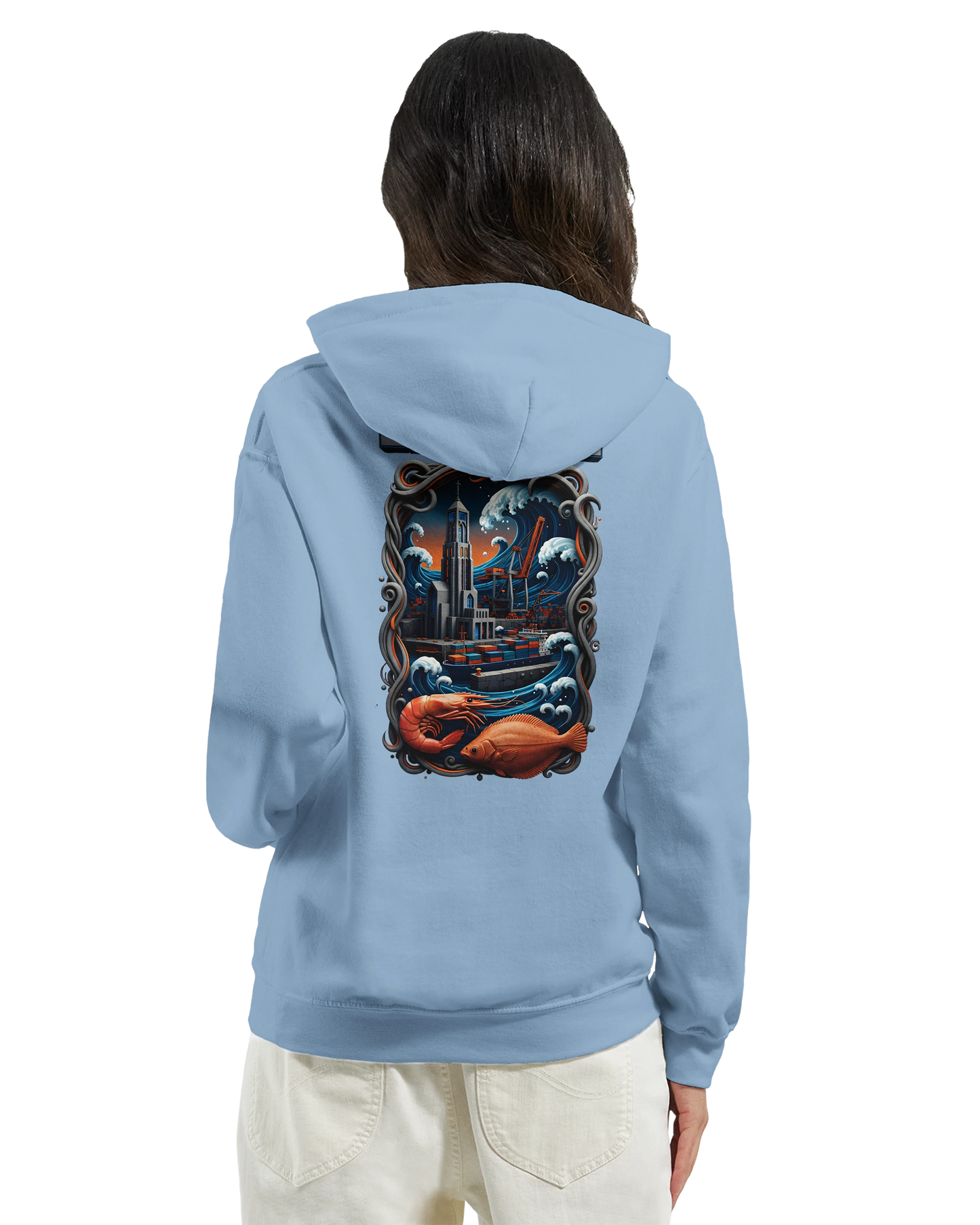 Sweat à Capuche Unisexe Le Havre – Hoodie Confortable et Résistant