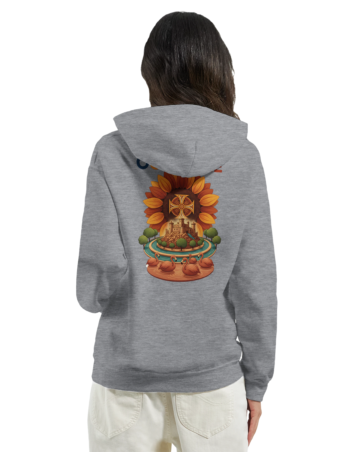 Sweat à Capuche Unisexe Occitanie – Hoodie Confortable et Résistant