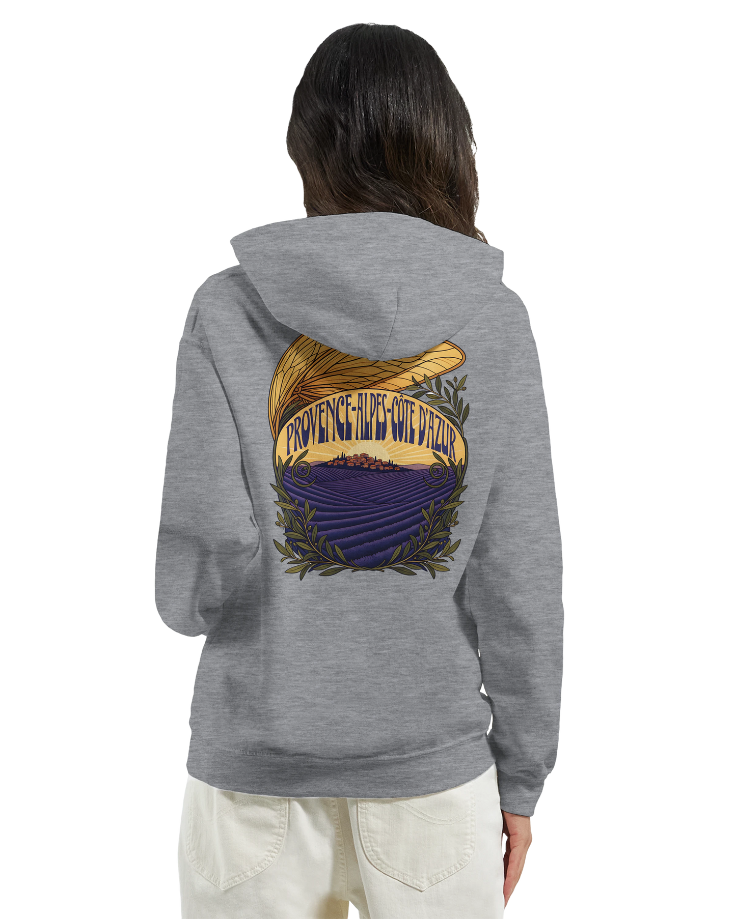 Sweat à capuche unisexe Provence-Alpes-Côte d'Azur – Confort premium