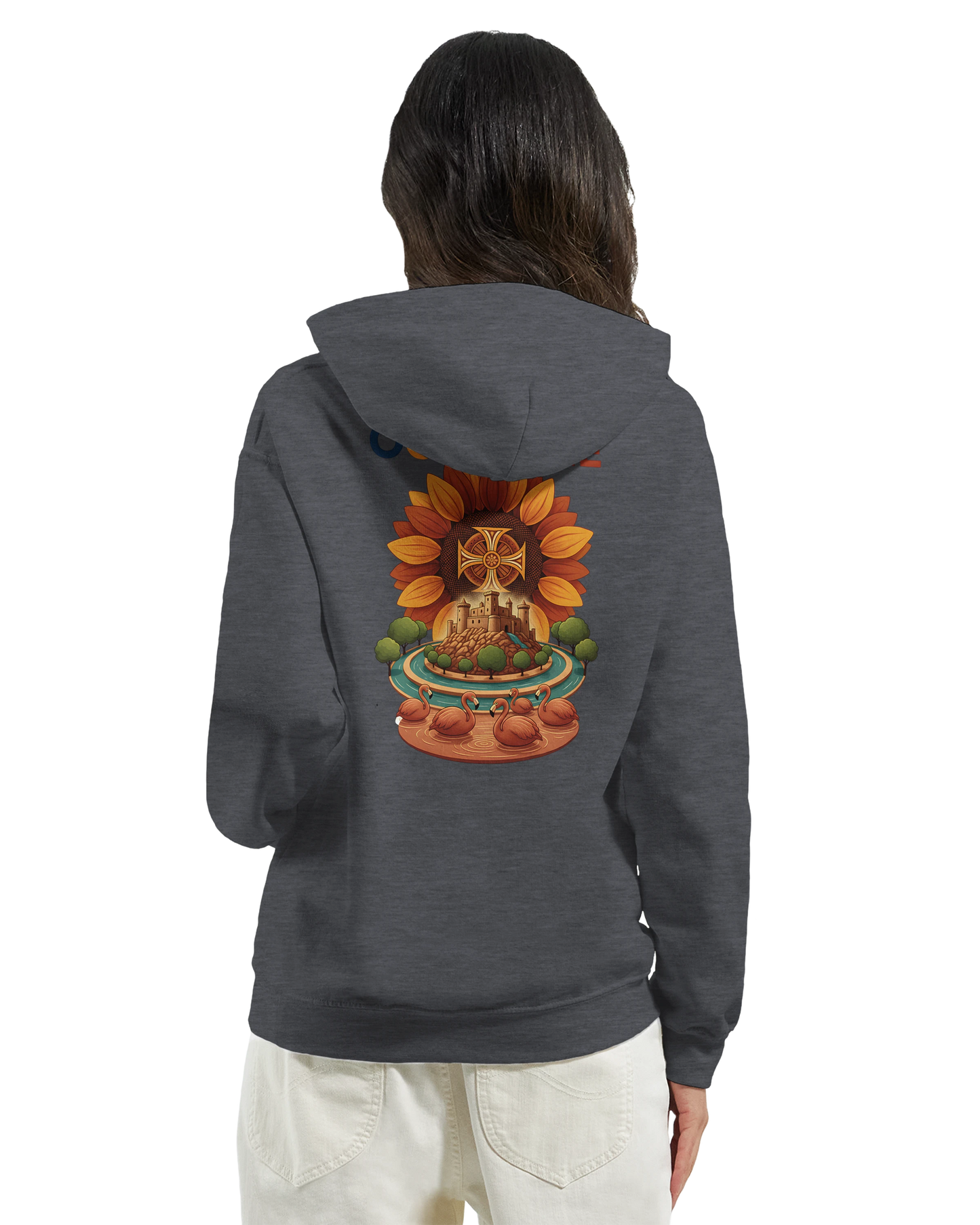 Sweat à Capuche Unisexe Occitanie – Hoodie Confortable et Résistant