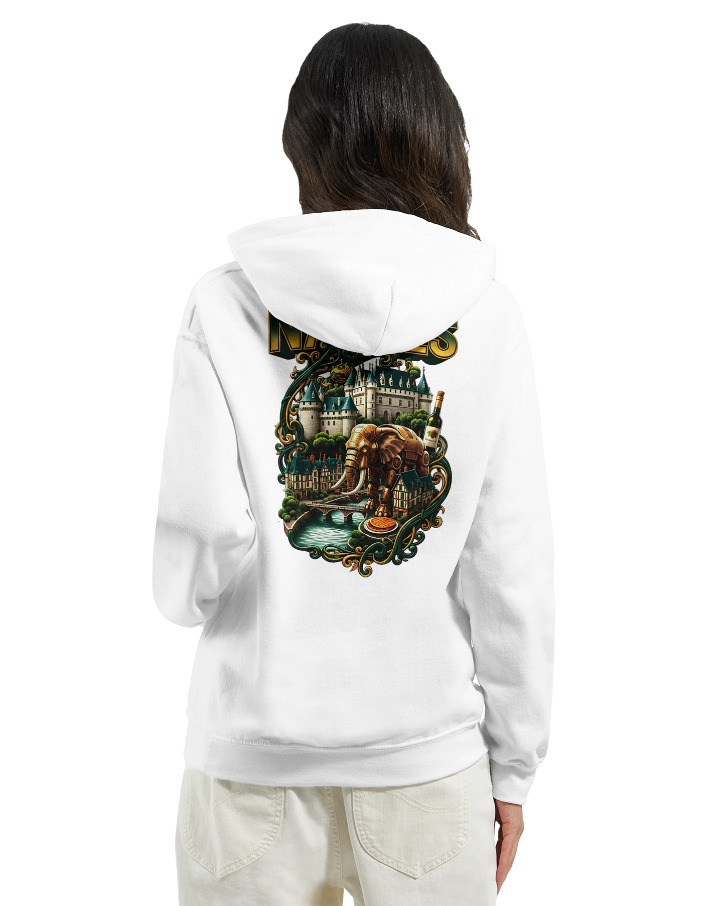 Sweat à capuche unisexe Nantes – Confort premium et style urbain