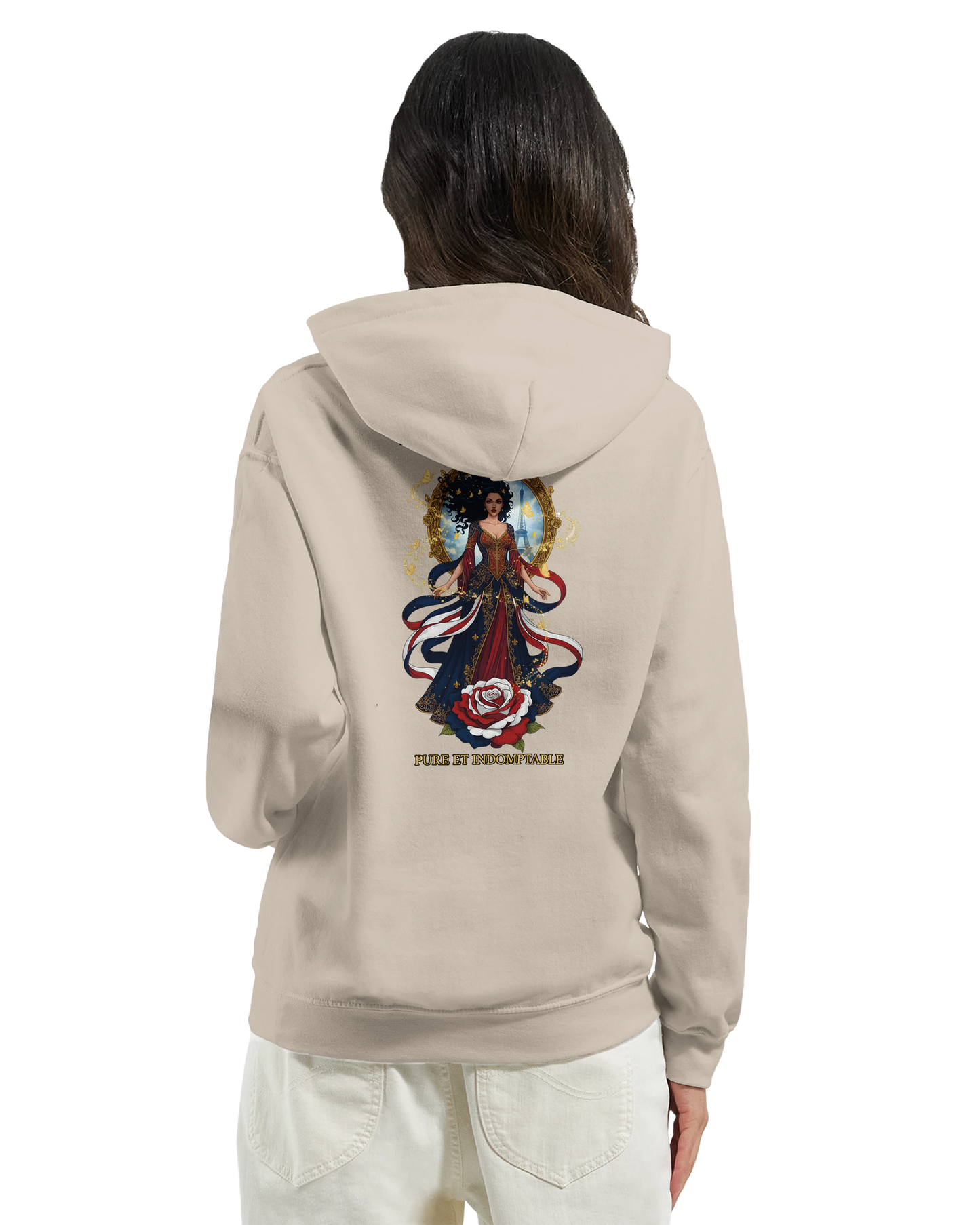 Sweat à capuche femme L'âme de France - Confort premium et style élégant