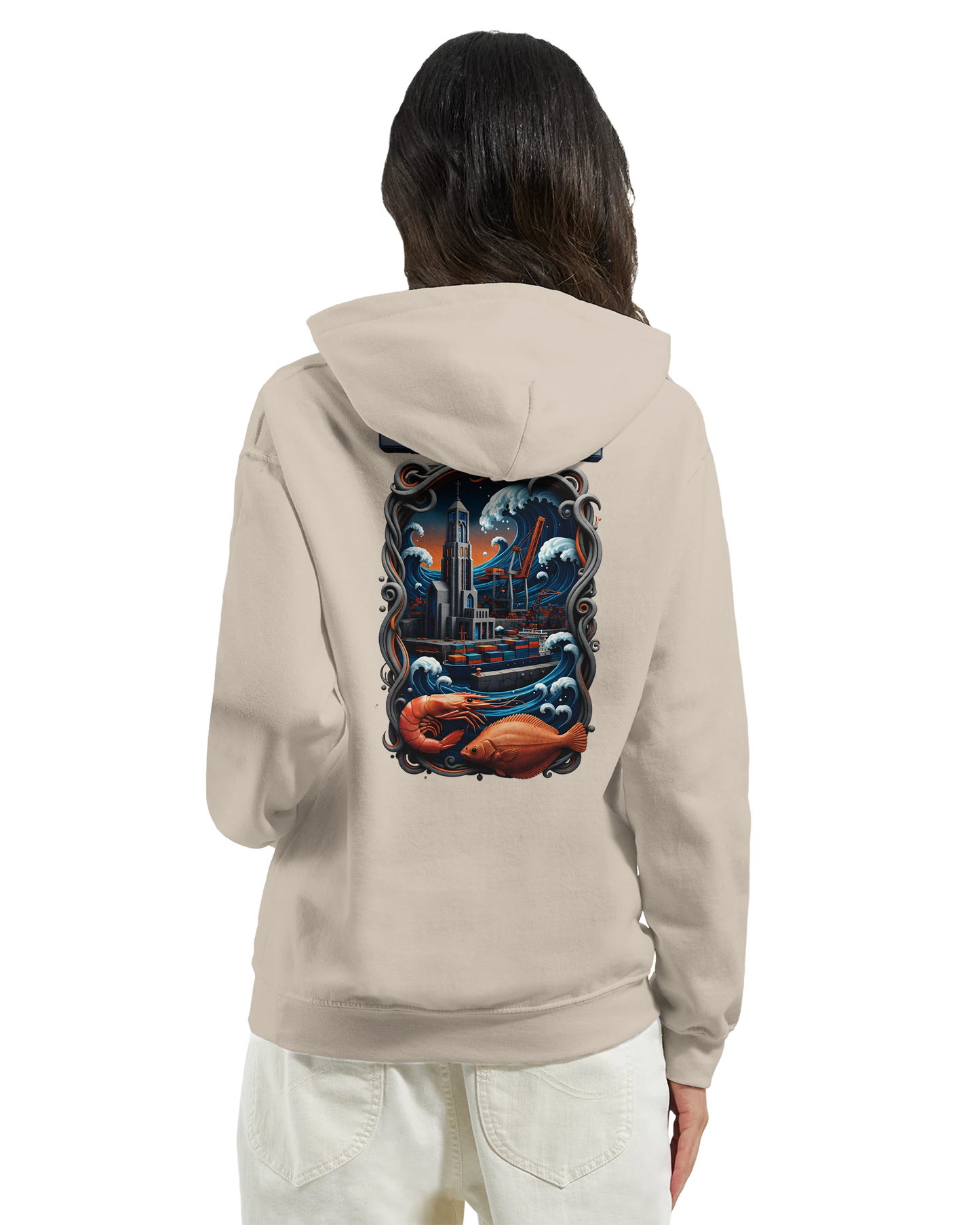 Sweat à Capuche Unisexe Le Havre – Hoodie Confortable et Résistant