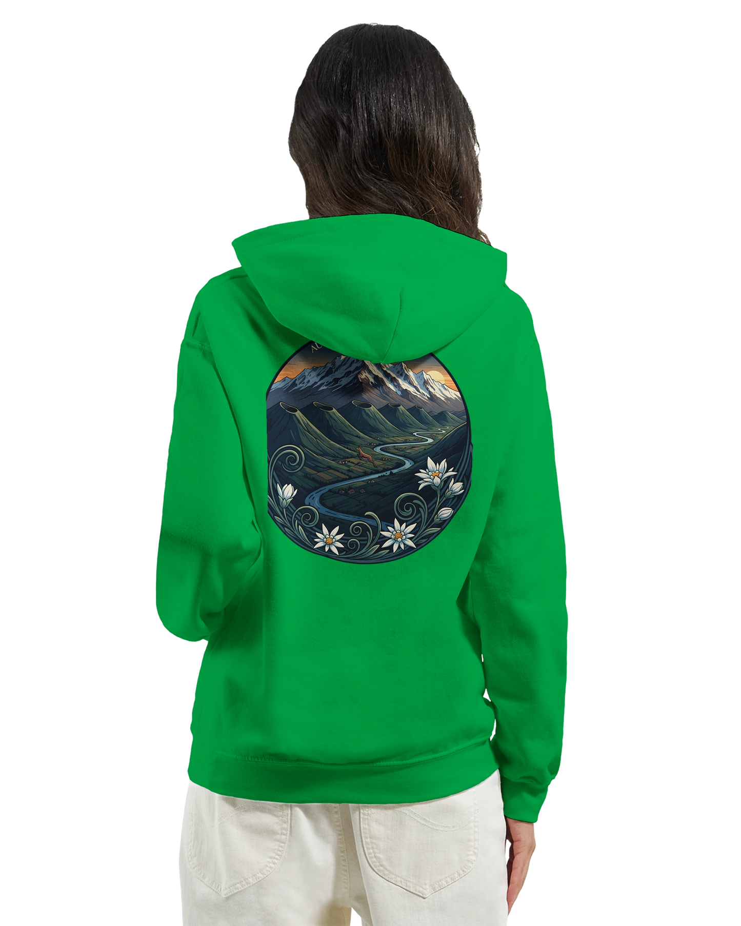 Sweat à capuche unisexe Auvergne-Rhône-Alpes – Confort et style régional