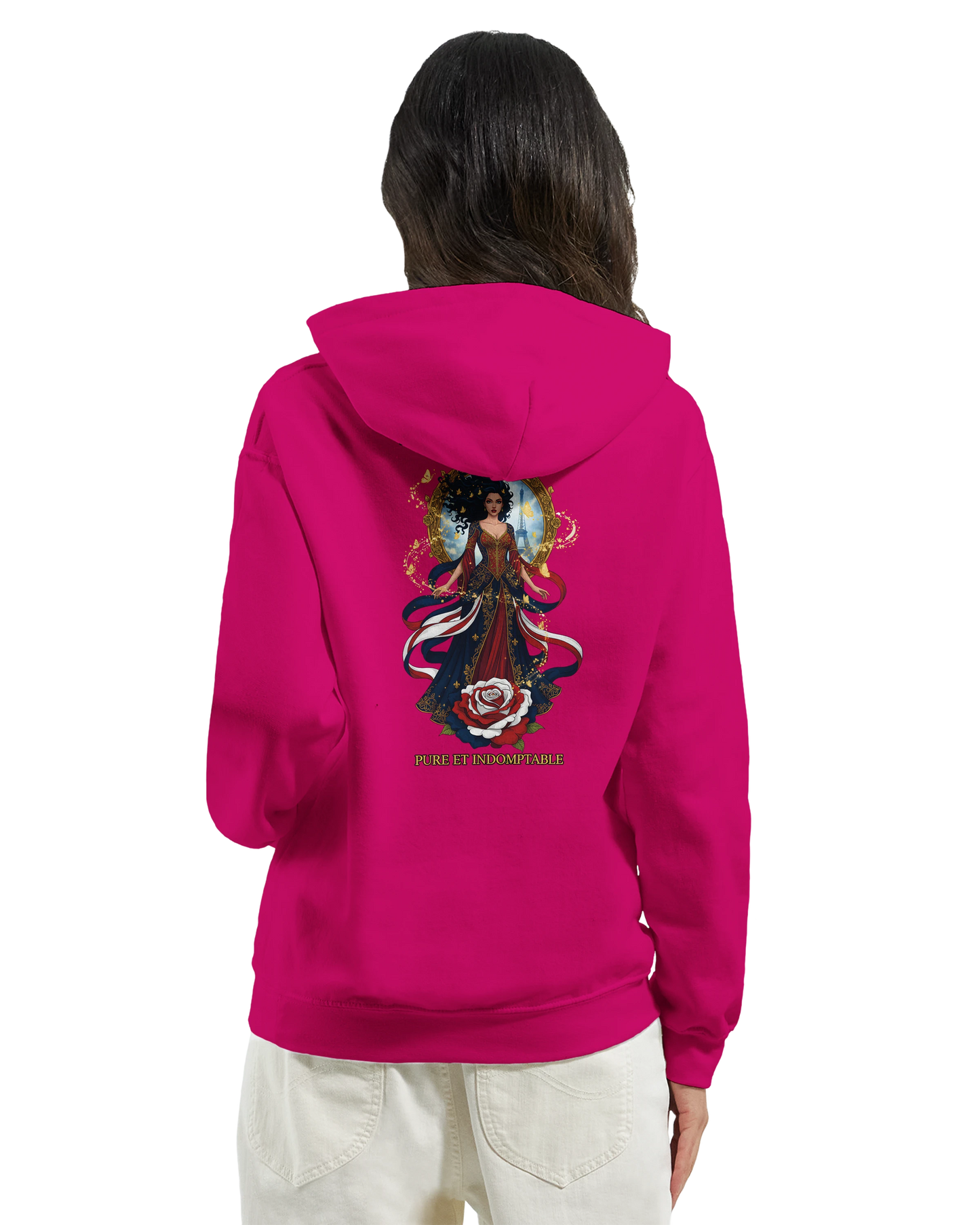Sweat à capuche femme L'âme de France - Confort premium et style élégant