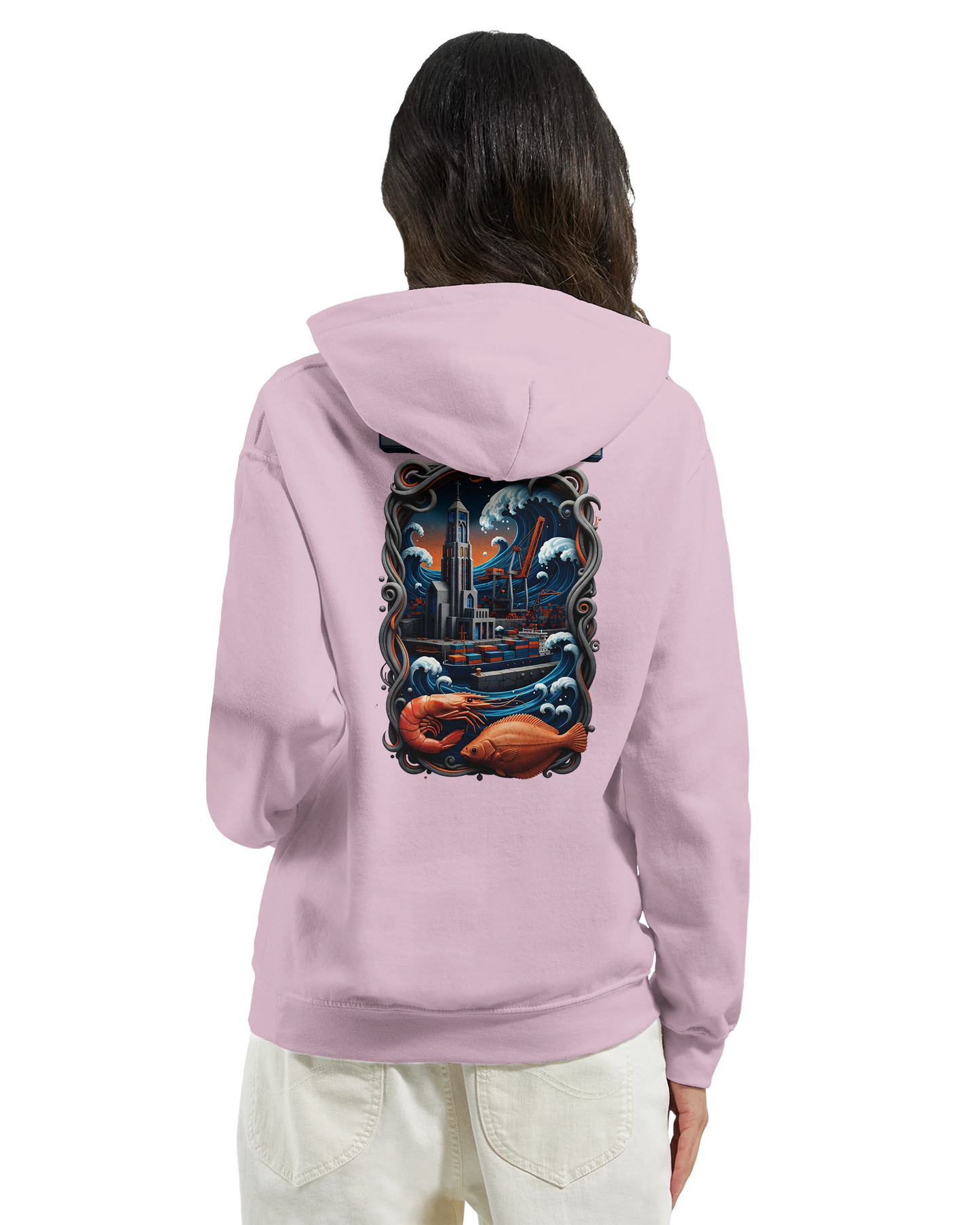Sweat à Capuche Unisexe Le Havre – Hoodie Confortable et Résistant