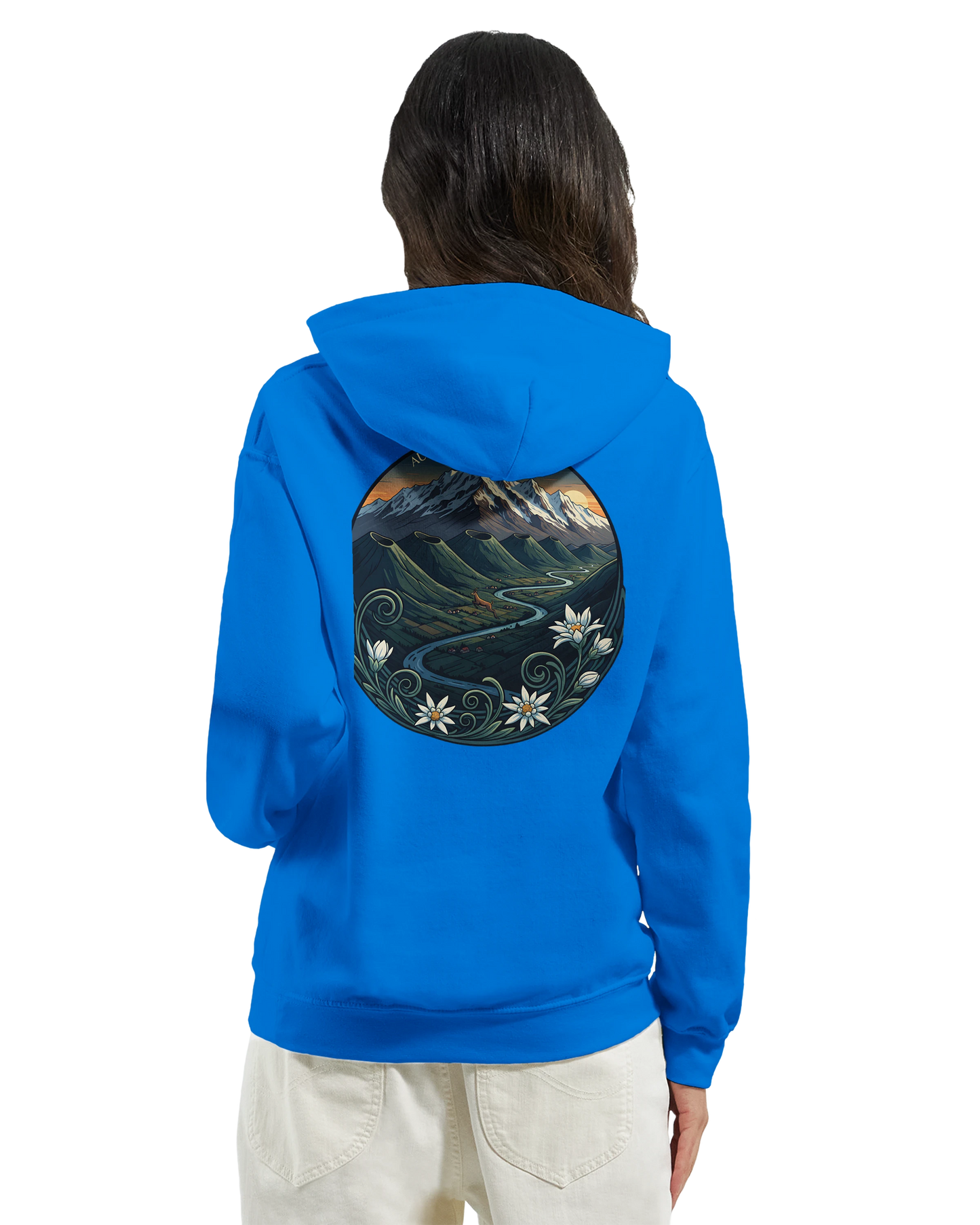 Sweat à capuche unisexe Auvergne-Rhône-Alpes – Confort et style régional