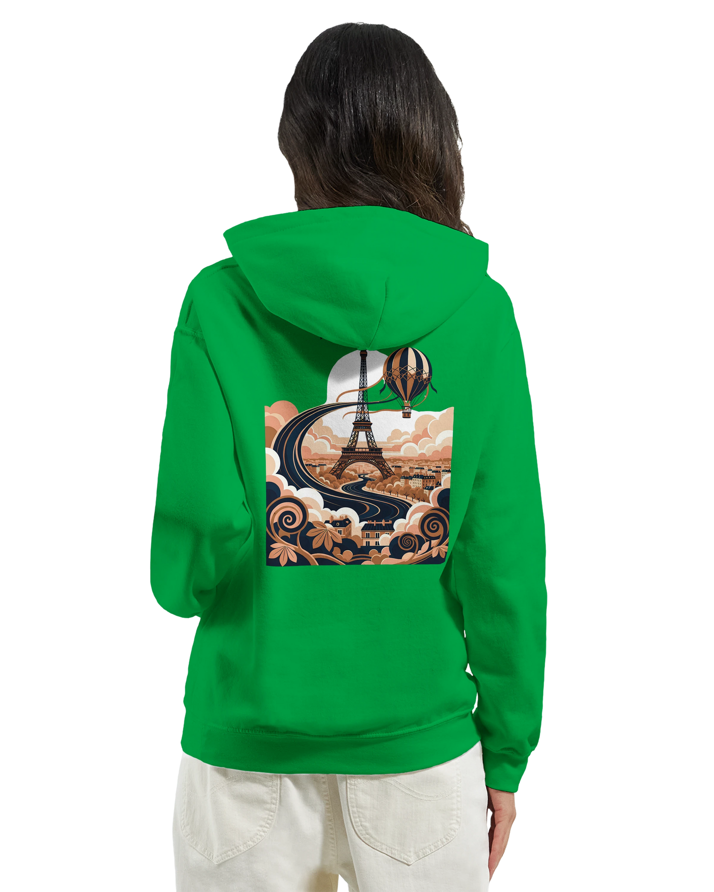 Sweat à Capuche Unisexe Île-de-France – Confort et Style Premium