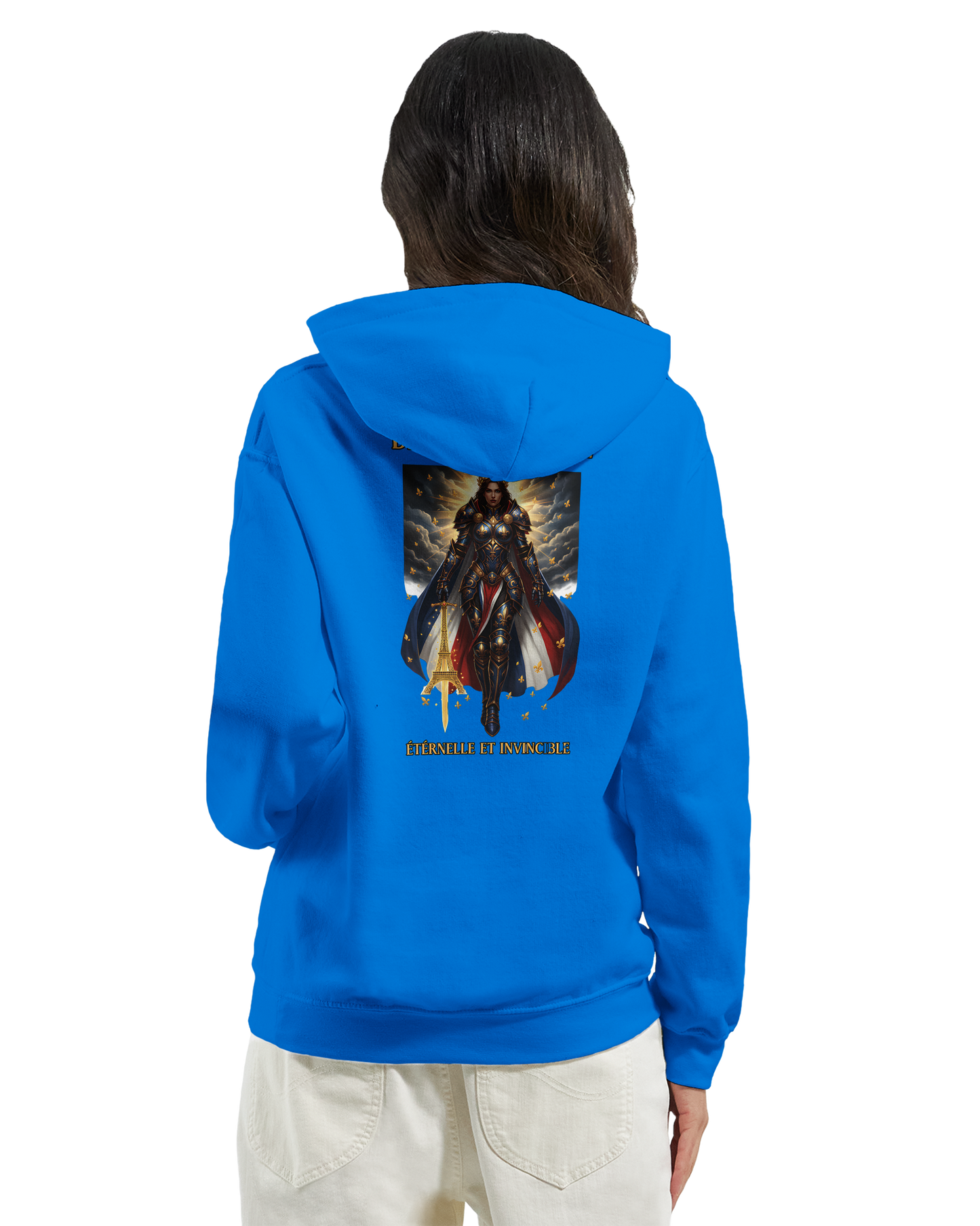 Sweat à Capuche déesse de France Douillet à Motif Unique – Confort et Style