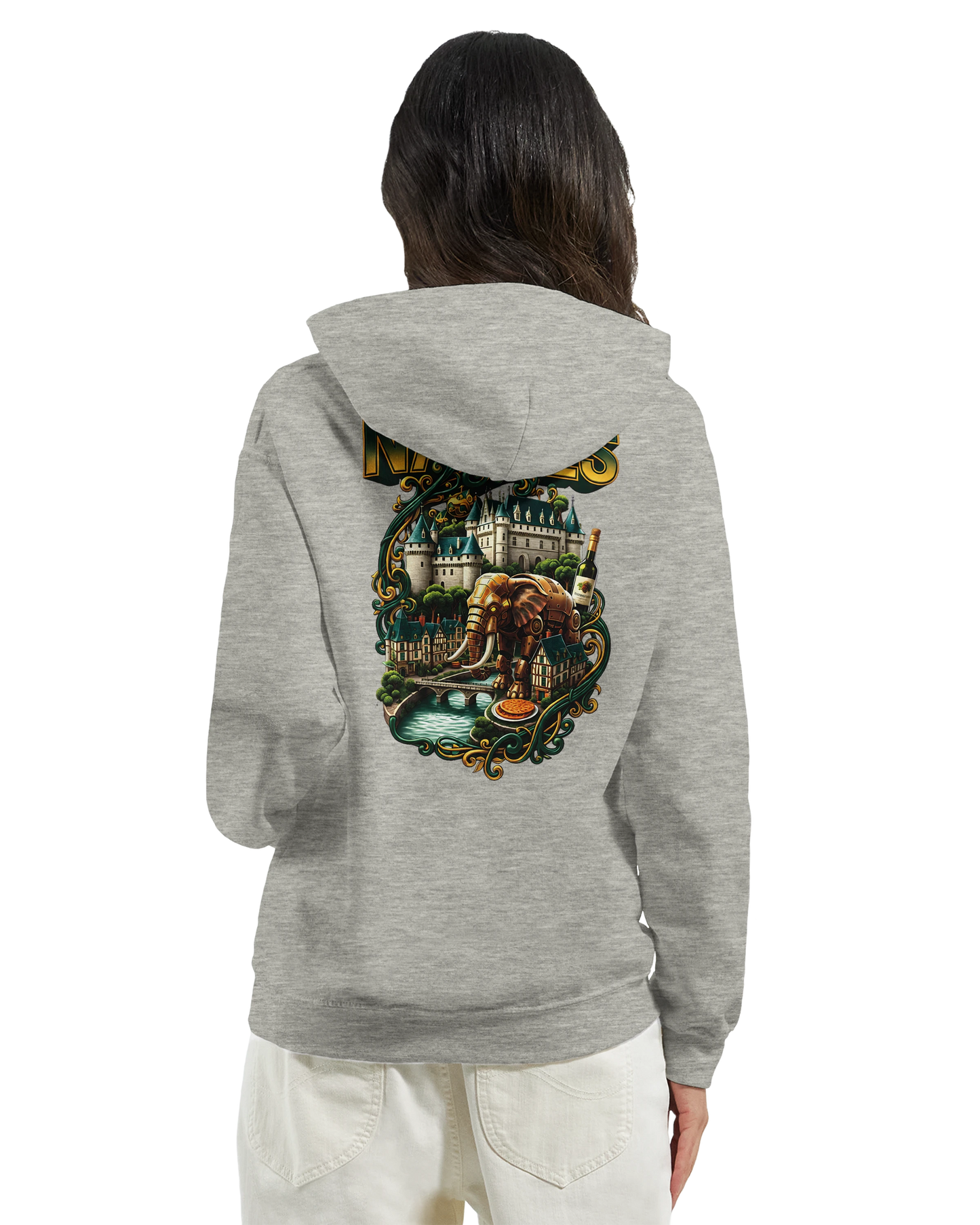 Sweat à capuche unisexe Nantes – Confort premium et style urbain