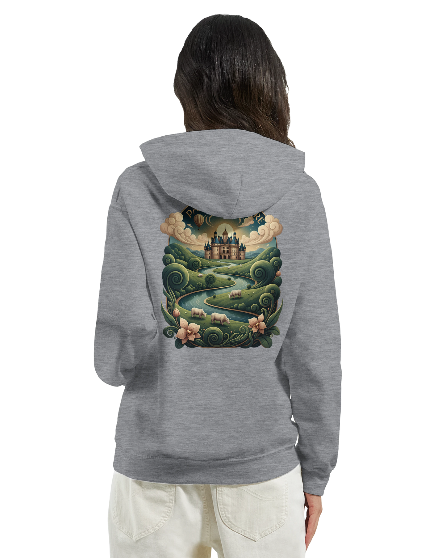 Sweat à capuche unisexe Pays de la Loire - Confort Premium