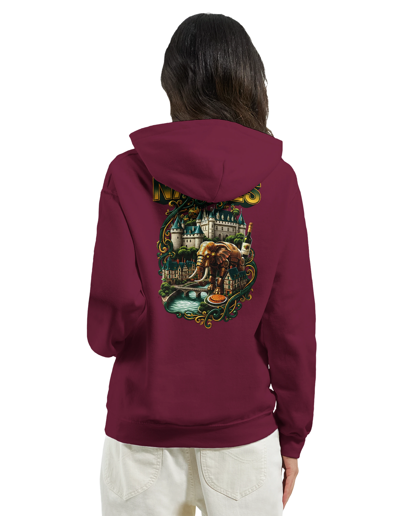 Sweat à capuche unisexe Nantes – Confort premium et style urbain