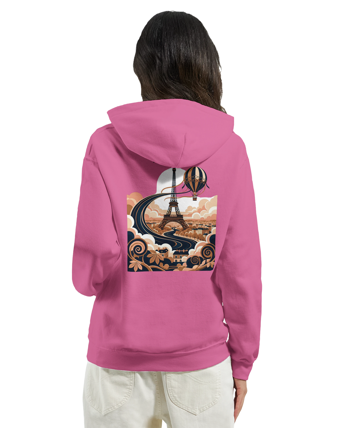 Sweat à Capuche Unisexe Île-de-France – Confort et Style Premium