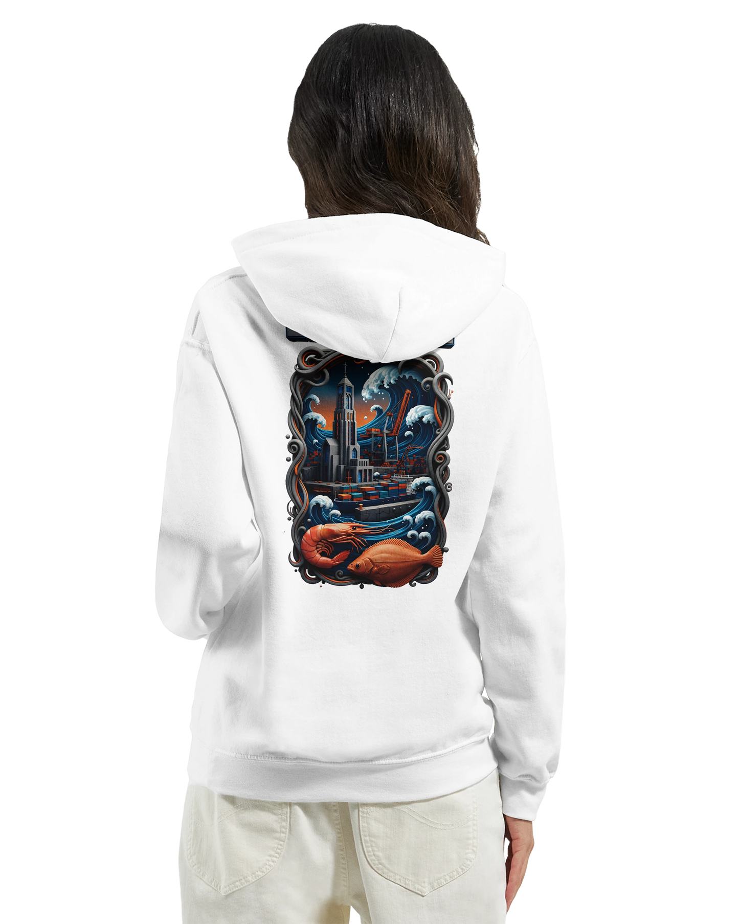 Sweat à Capuche Unisexe Le Havre – Hoodie Confortable et Résistant