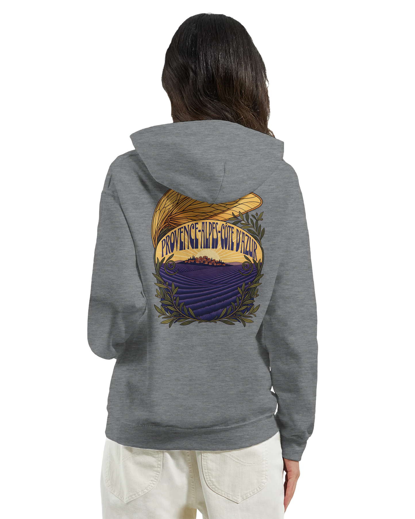 Sweat à capuche unisexe Provence-Alpes-Côte d'Azur – Confort premium