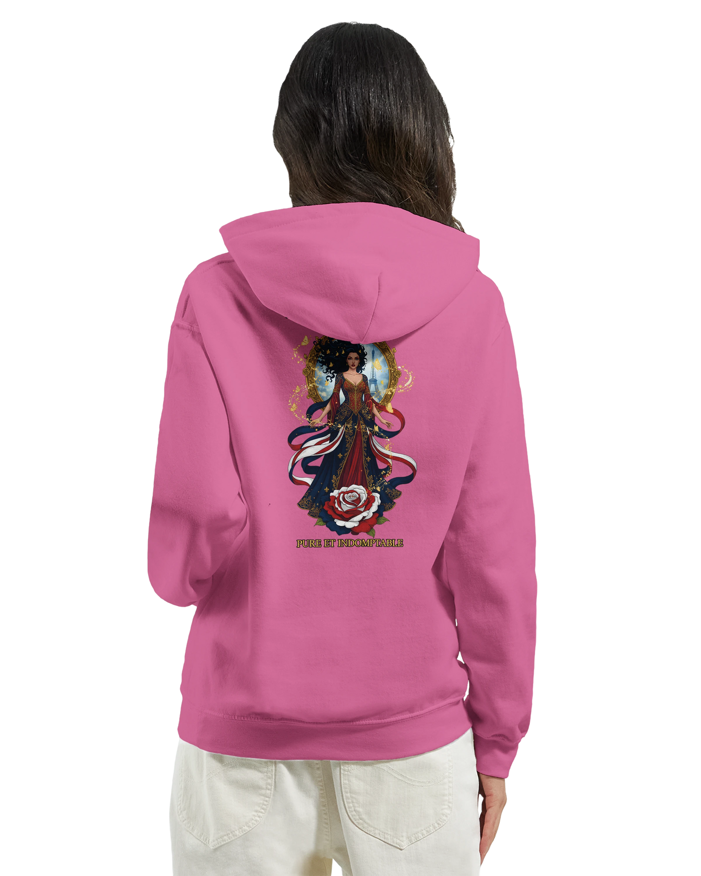 Sweat à capuche femme L'âme de France - Confort premium et style élégant
