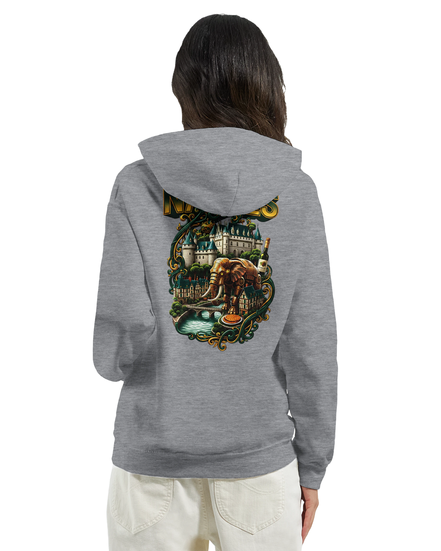 Sweat à capuche unisexe Nantes – Confort premium et style urbain
