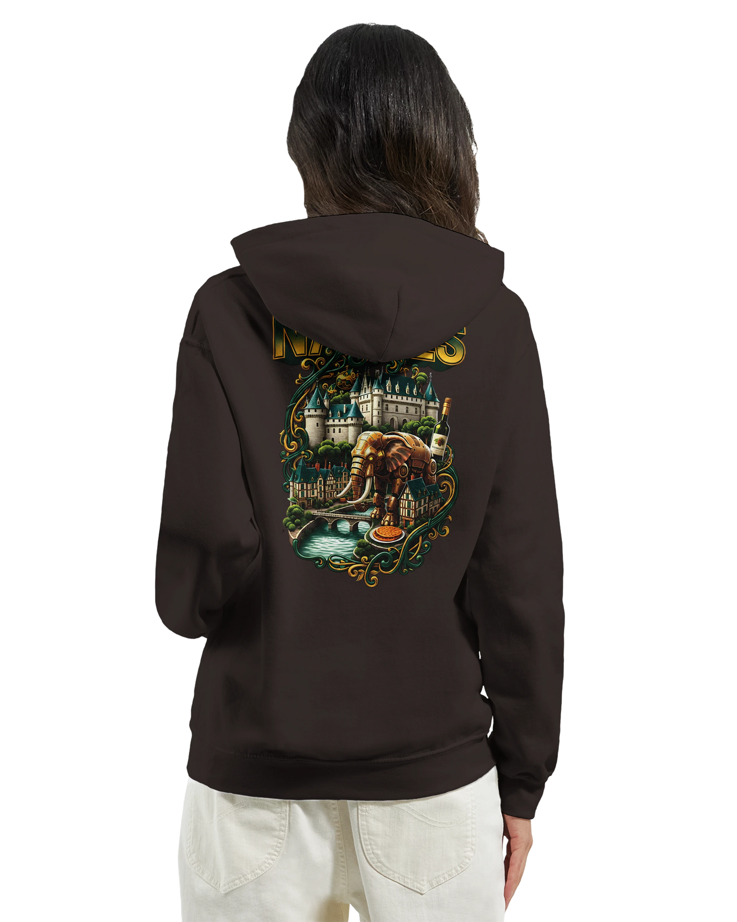 Sweat à capuche unisexe Nantes – Confort premium et style urbain