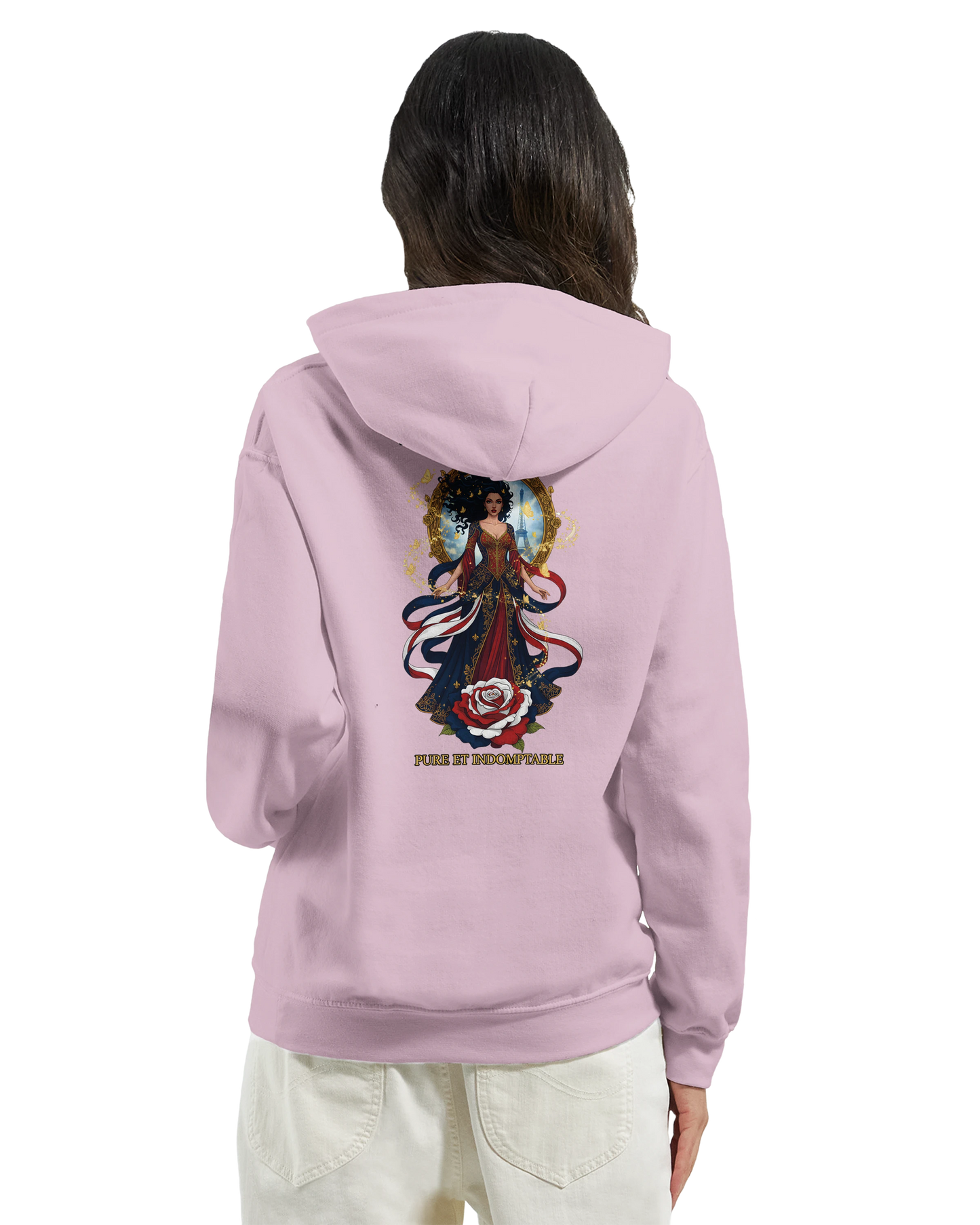Sweat à capuche femme L'âme de France - Confort premium et style élégant