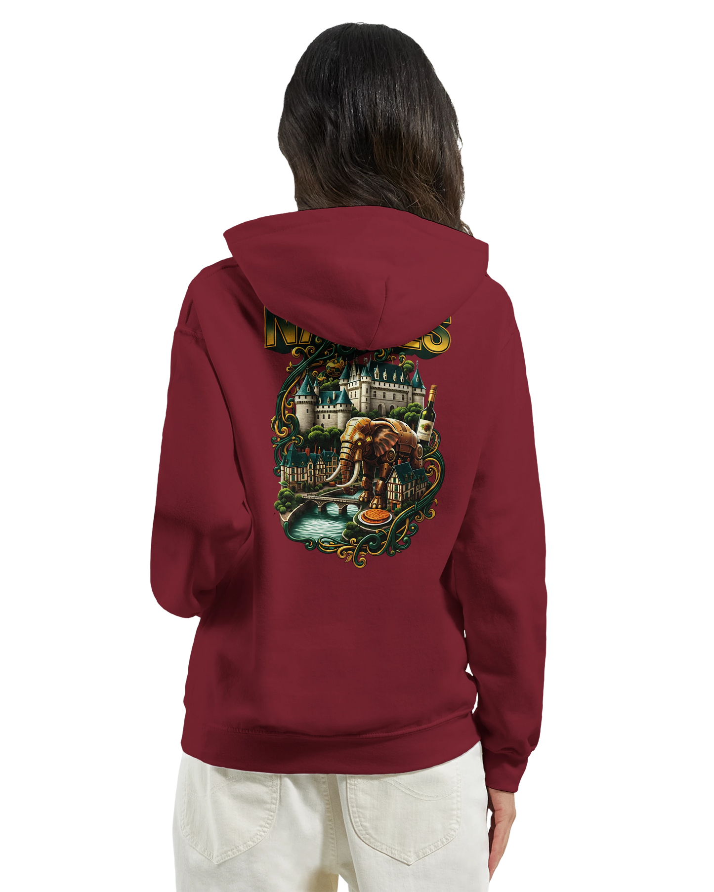 Sweat à capuche unisexe Nantes – Confort premium et style urbain