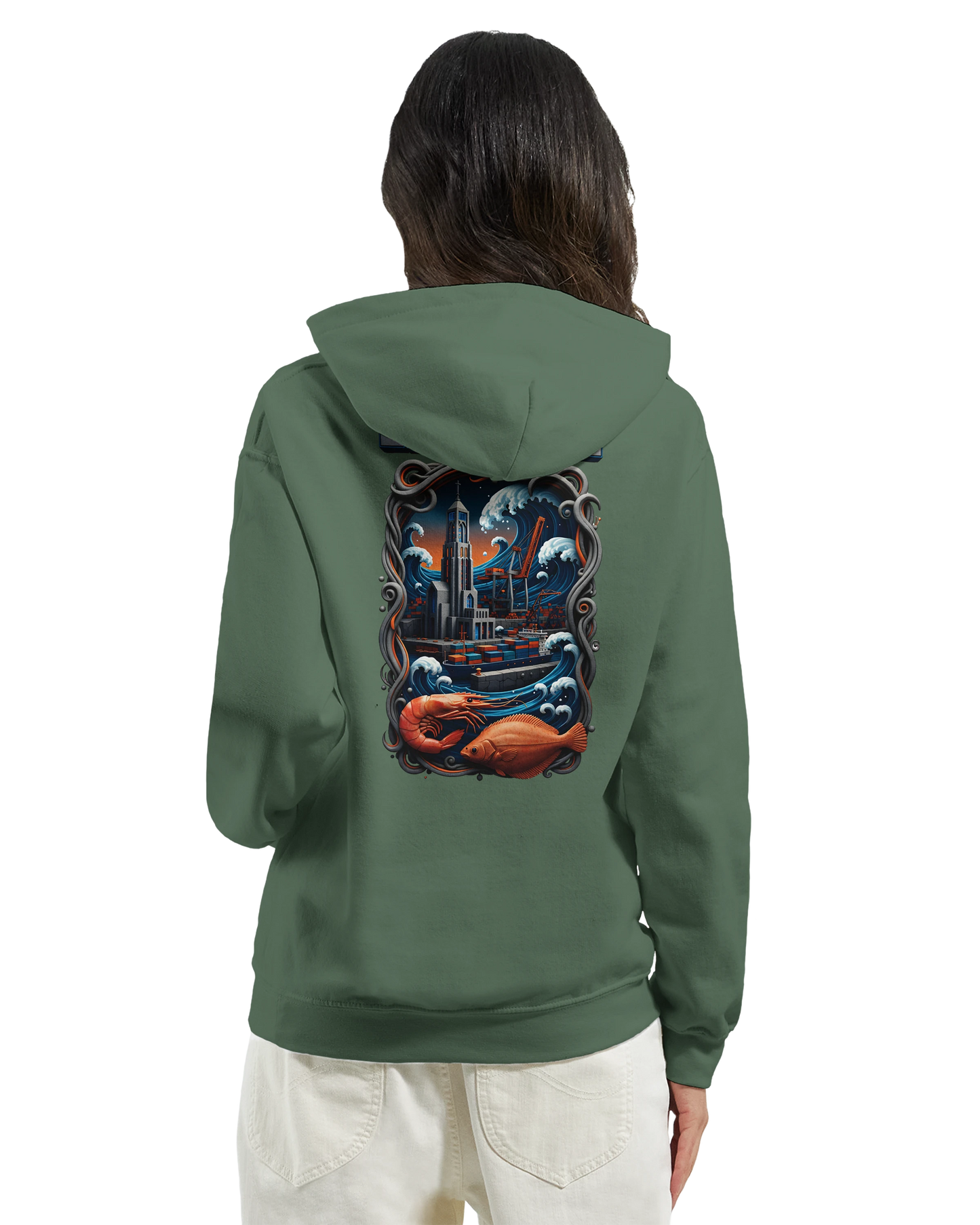 Sweat à Capuche Unisexe Le Havre – Hoodie Confortable et Résistant
