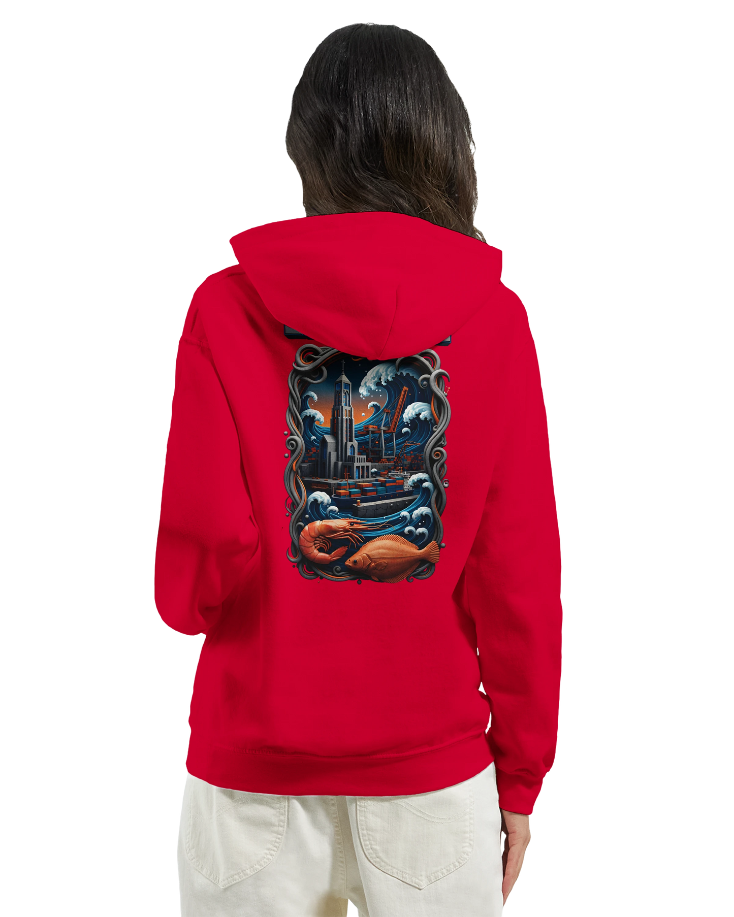 Sweat à Capuche Unisexe Le Havre – Hoodie Confortable et Résistant