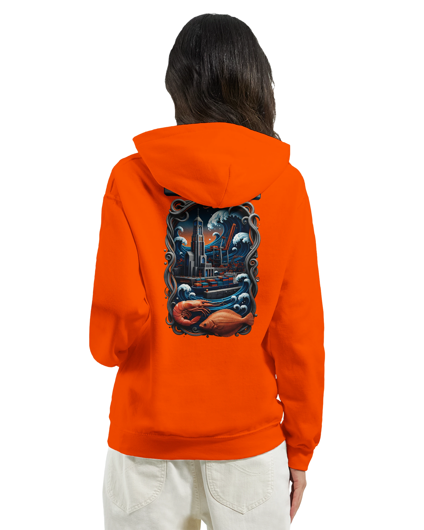 Sweat à Capuche Unisexe Le Havre – Hoodie Confortable et Résistant